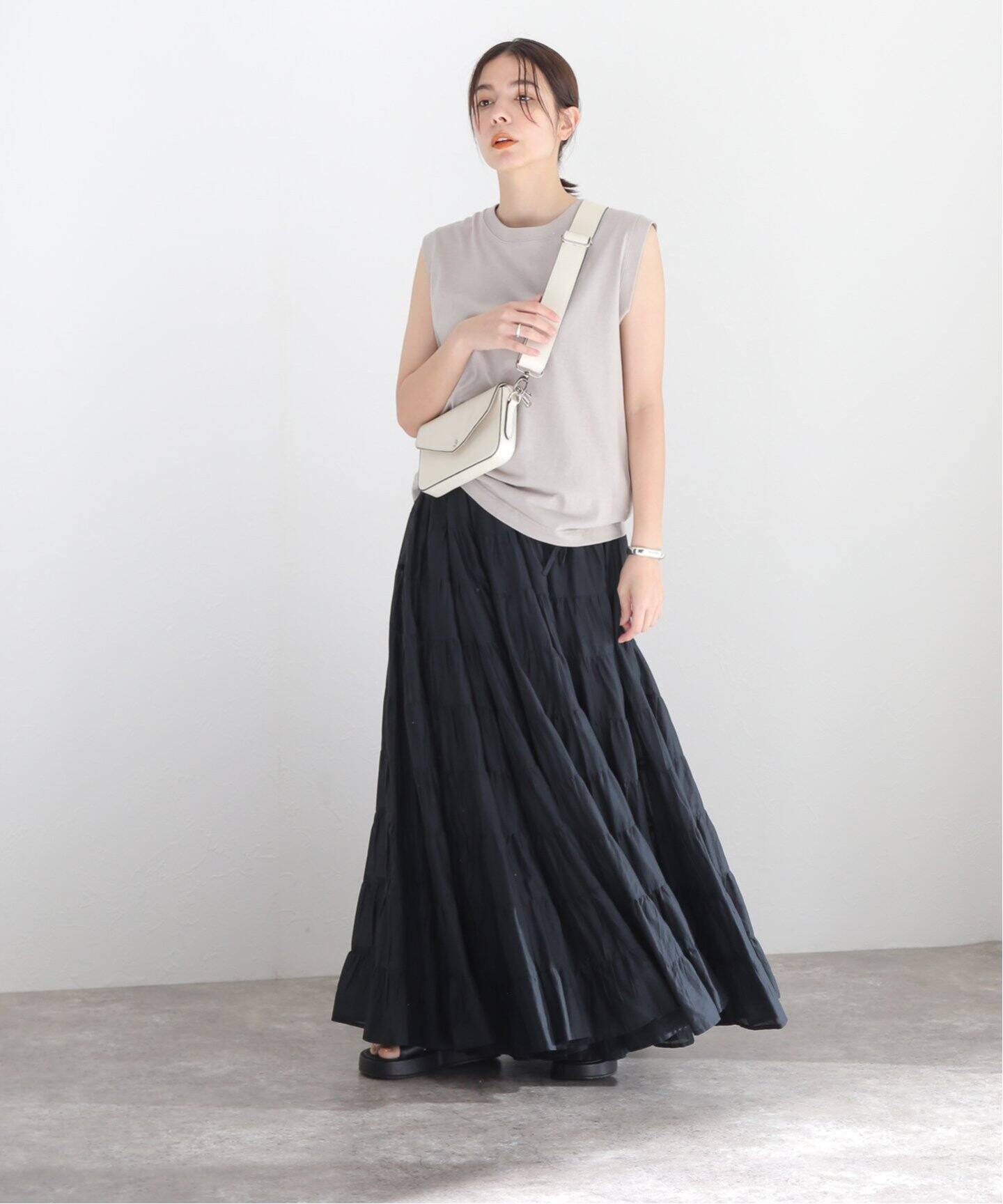 MERLETTE/マーレット】 CERES：スカート（ロング・マキシ丈スカート  