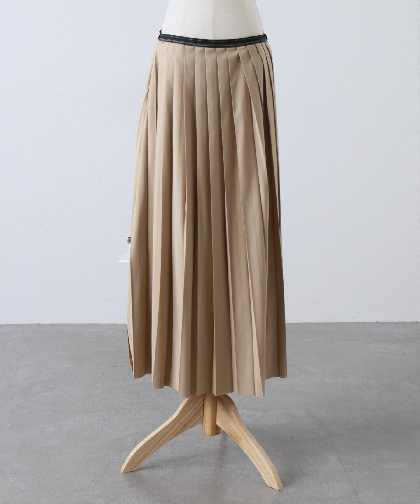 SUNDAY ツイルプリーツスカート（ロング・マキシ丈スカート）｜journal  