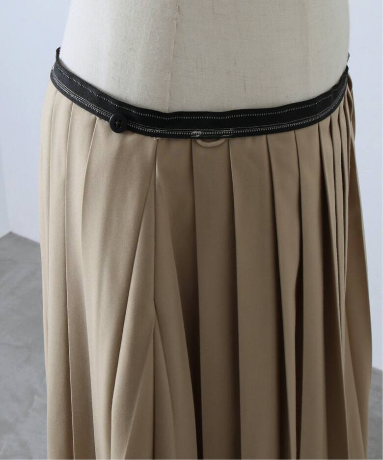 SUNDAY ツイルプリーツスカート（ロング・マキシ丈スカート）｜journal  