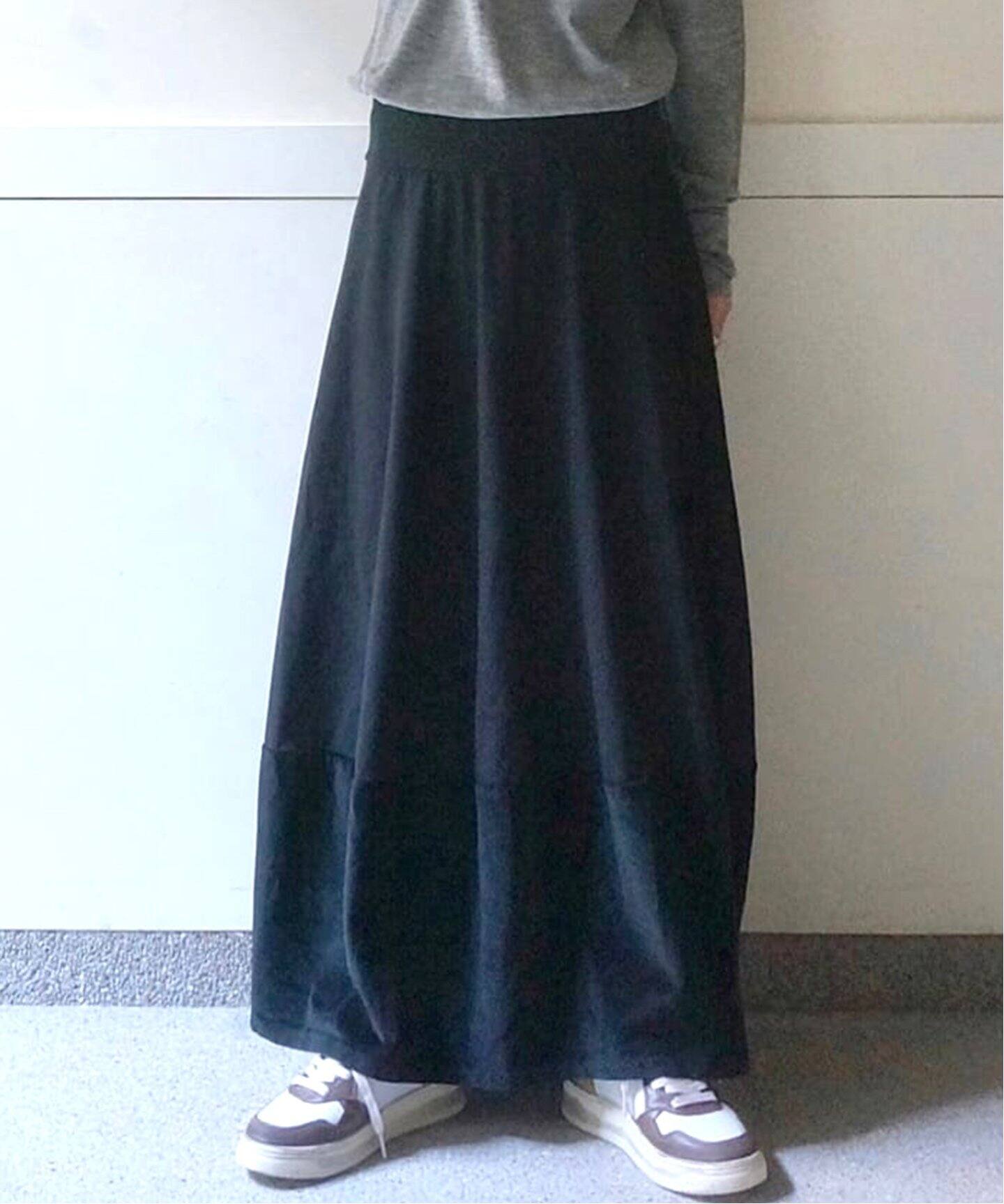 【LABO.ART/ラボアート】 2TONE SKIRT JERSEY（ロング･マキシ丈スカート）｜journal standard luxe