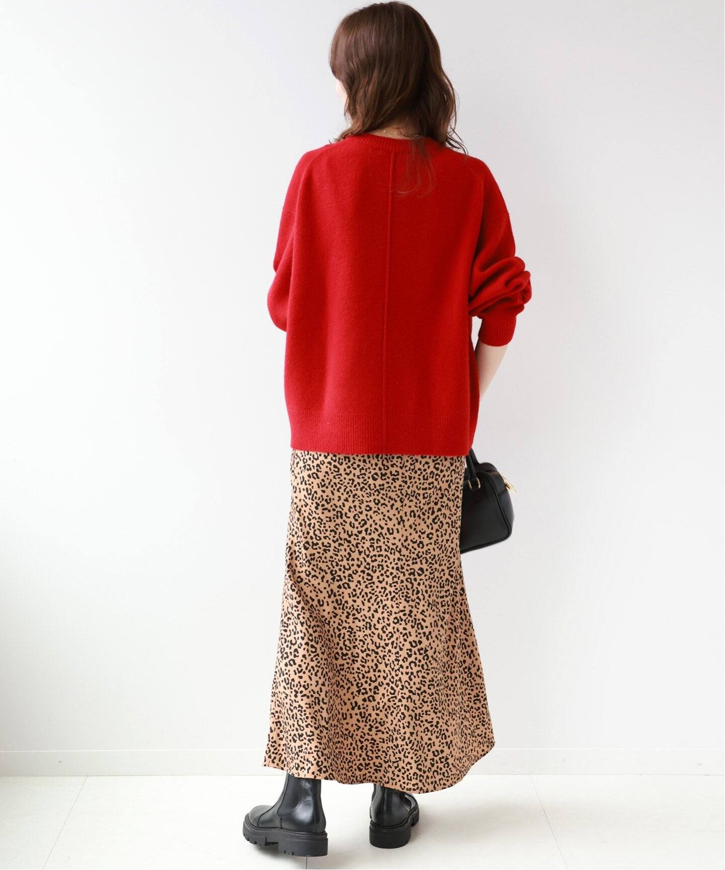 アニマルプリントマーメイドスカート（ロング・マキシ丈スカート  