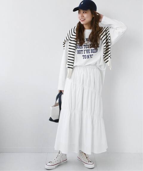 コットンタイプライターシャーリングスカート Journal Standard Relume ジャーナルスタンダード レリューム 公式のファッション通販 Baycrew S Store