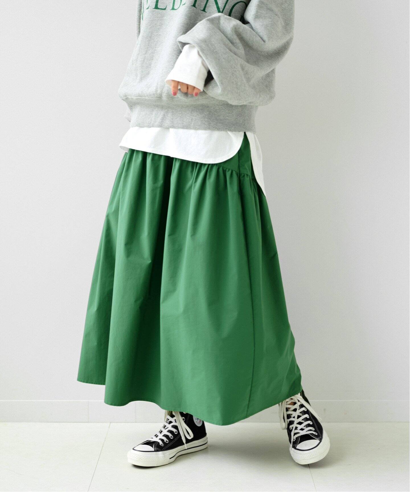 タフタギャザースカート（その他スカート）｜JOURNAL STANDARD relume  