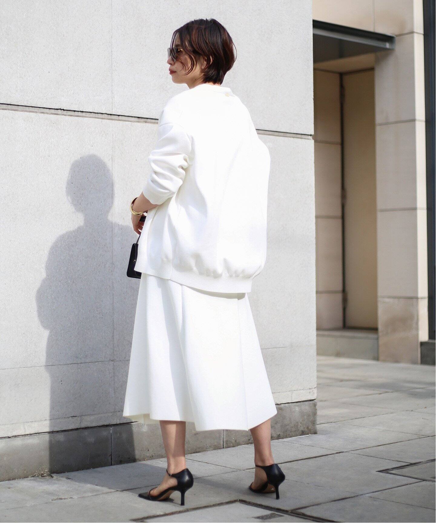 ドゥーズィエムクラス フレアスカート 