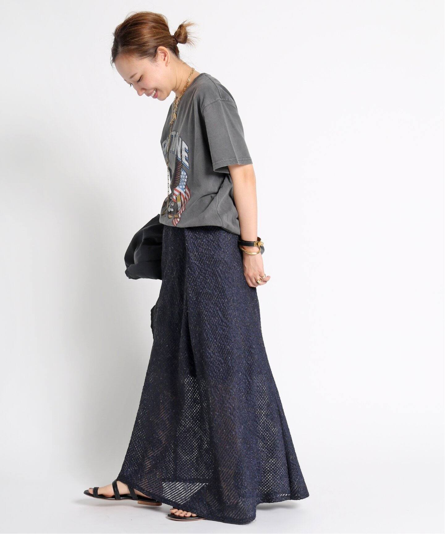 Deuxieme Classe J-LINEN ロングスカート 