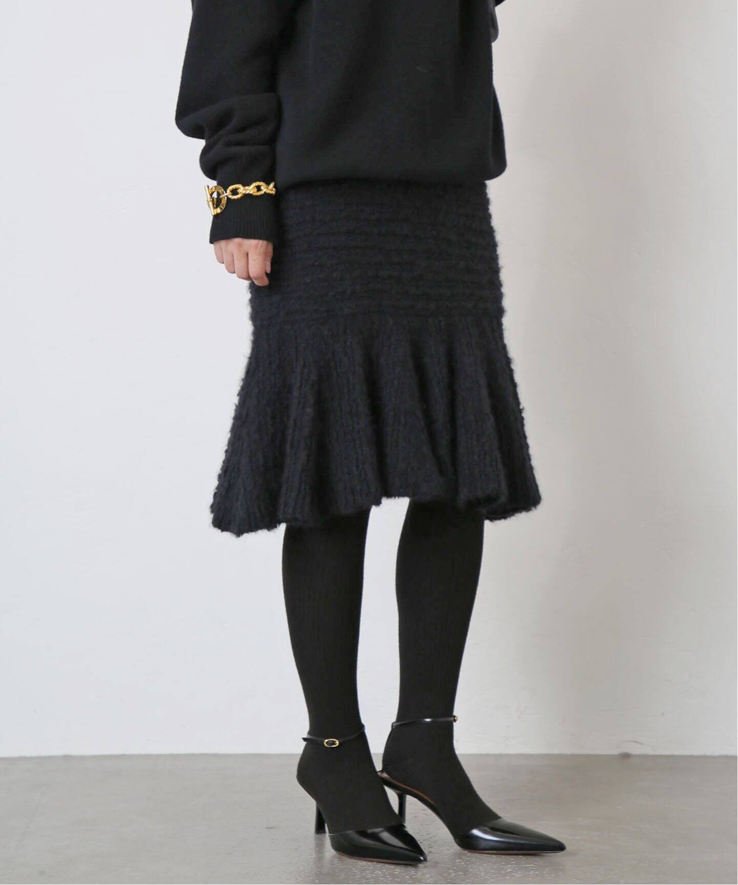 loop ニット スカート（ひざ丈スカート）｜Deuxieme Classe  