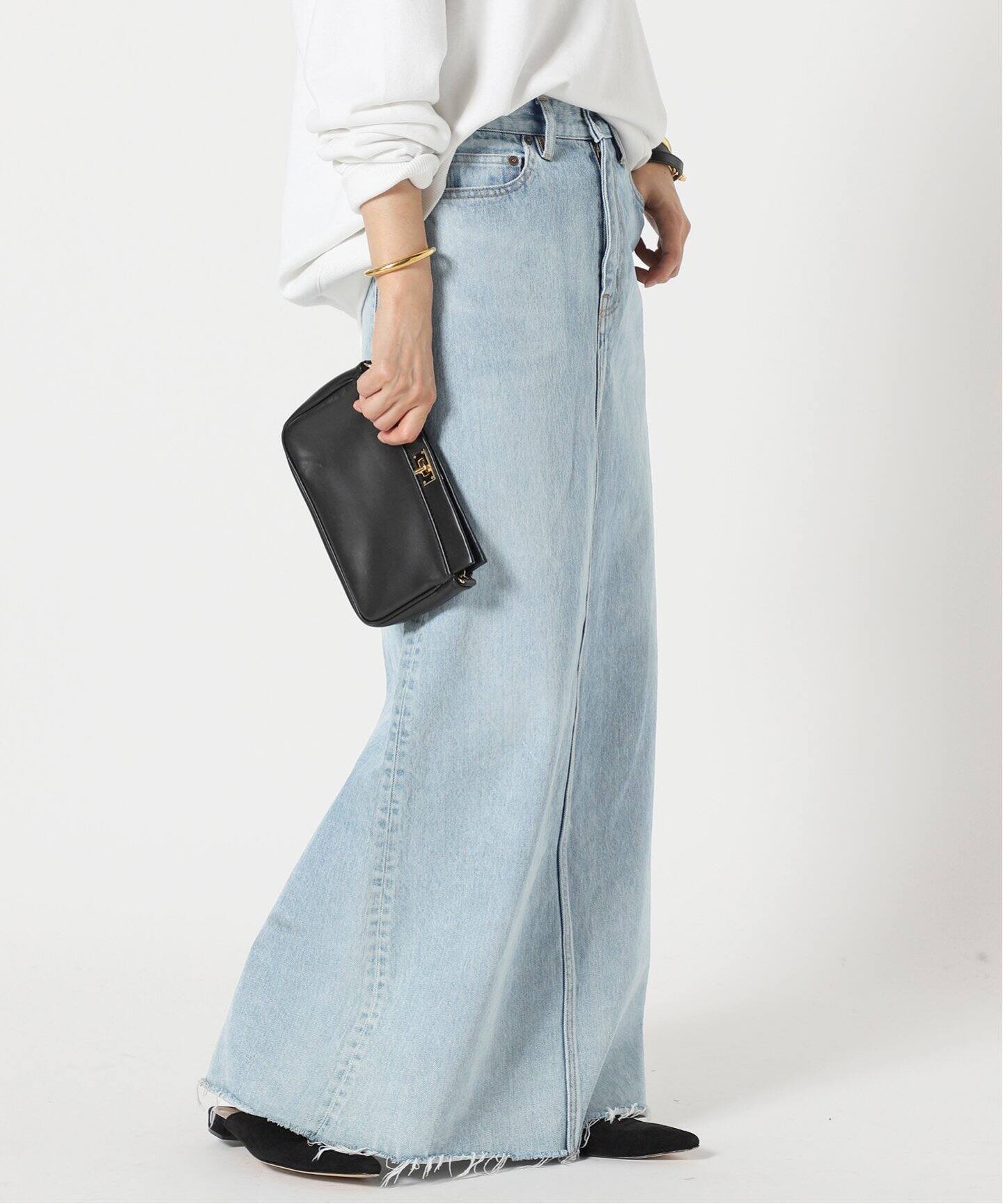 Deuxieme Classe Denim スカート (BLUE) 36 