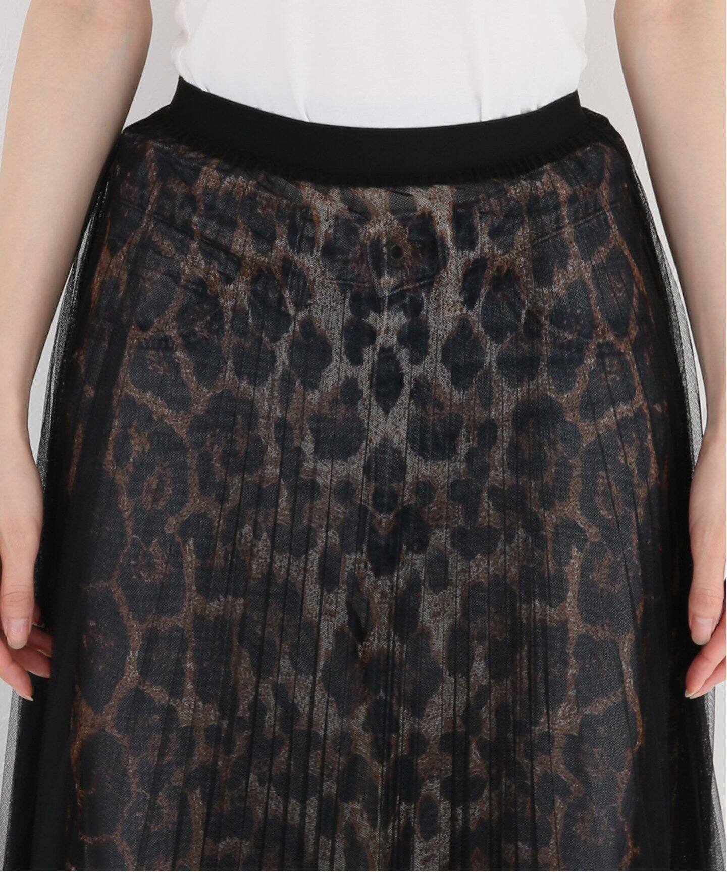 LOYD FORD/ロイド フォード】 SEER LEOPERD スカート（ロング・マキシ  