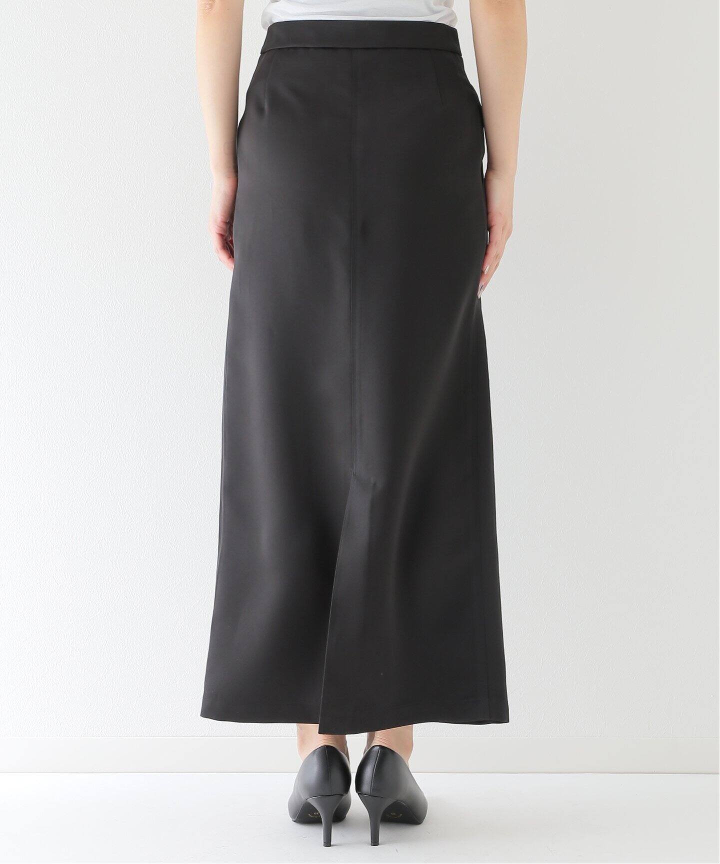 CINOH/チノ】SATIN LONG スカート（ロング・マキシ丈スカート  