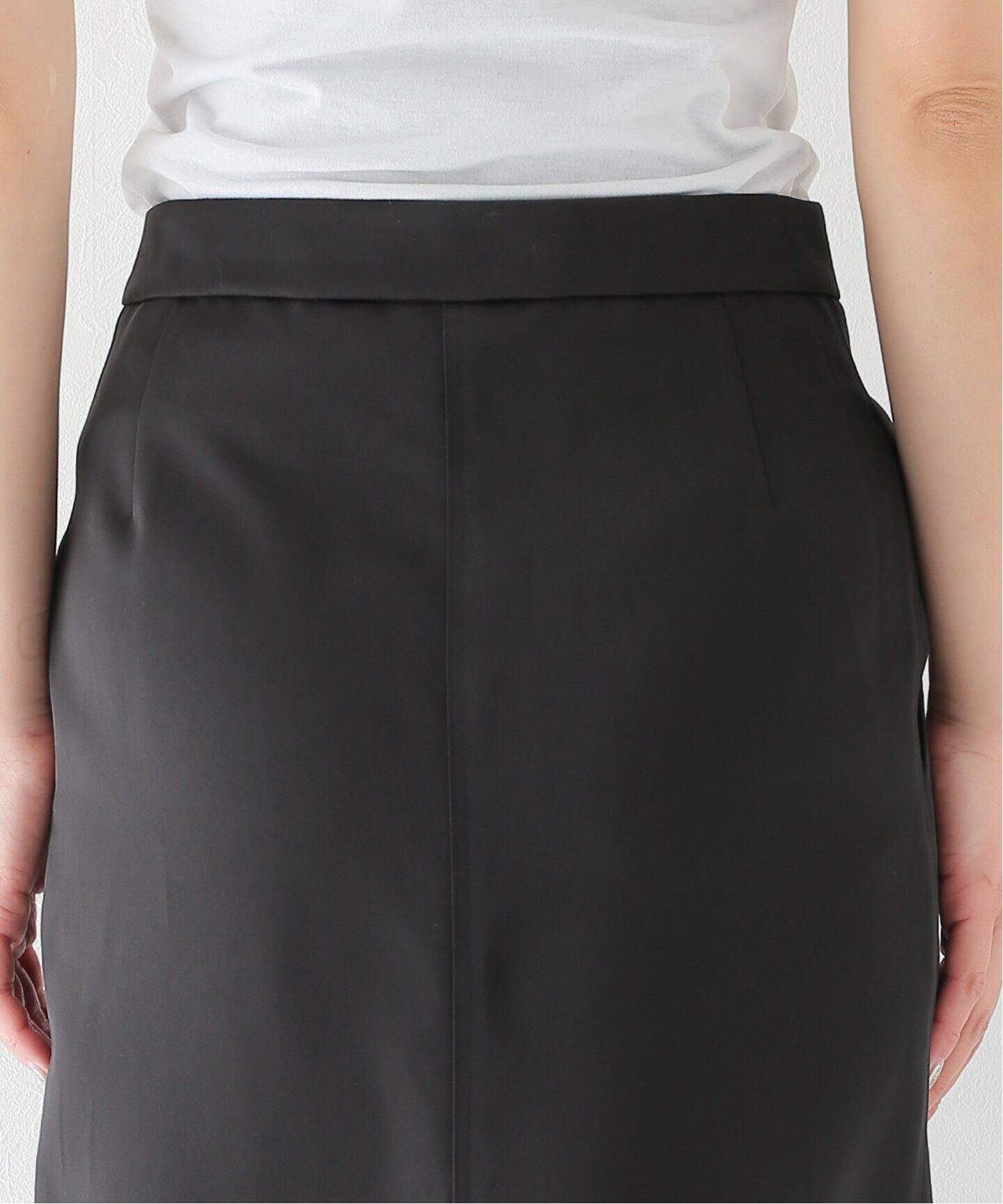 CINOH/チノ】SATIN LONG スカート（ロング・マキシ丈スカート  