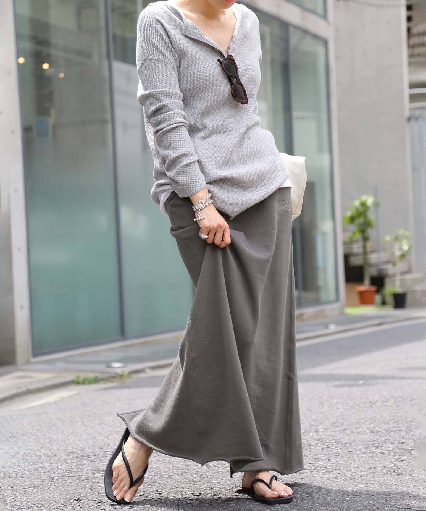 Deuxieme Classe AMERICANA/アメリカーナLONGスカート 