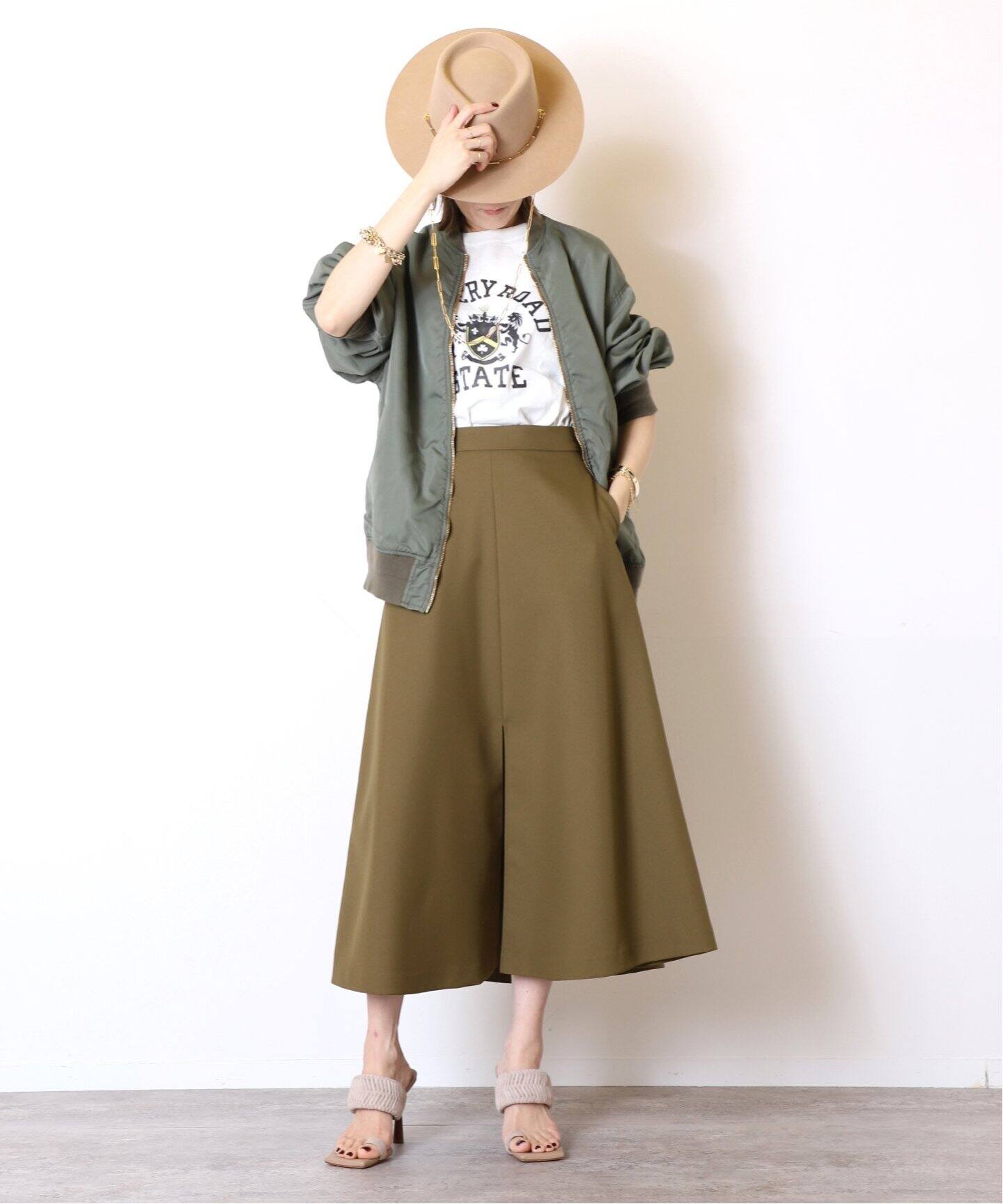 PEEP スカート（ロング・マキシ丈スカート）｜MUSE de Deuxieme Classe  