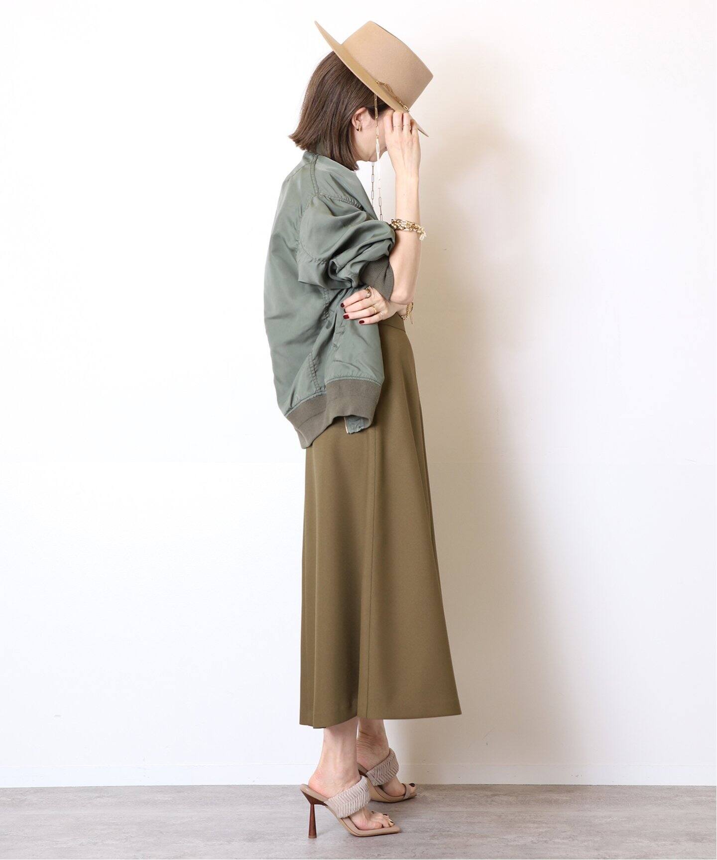 PEEP スカート（ロング・マキシ丈スカート）｜MUSE de Deuxieme Classe  