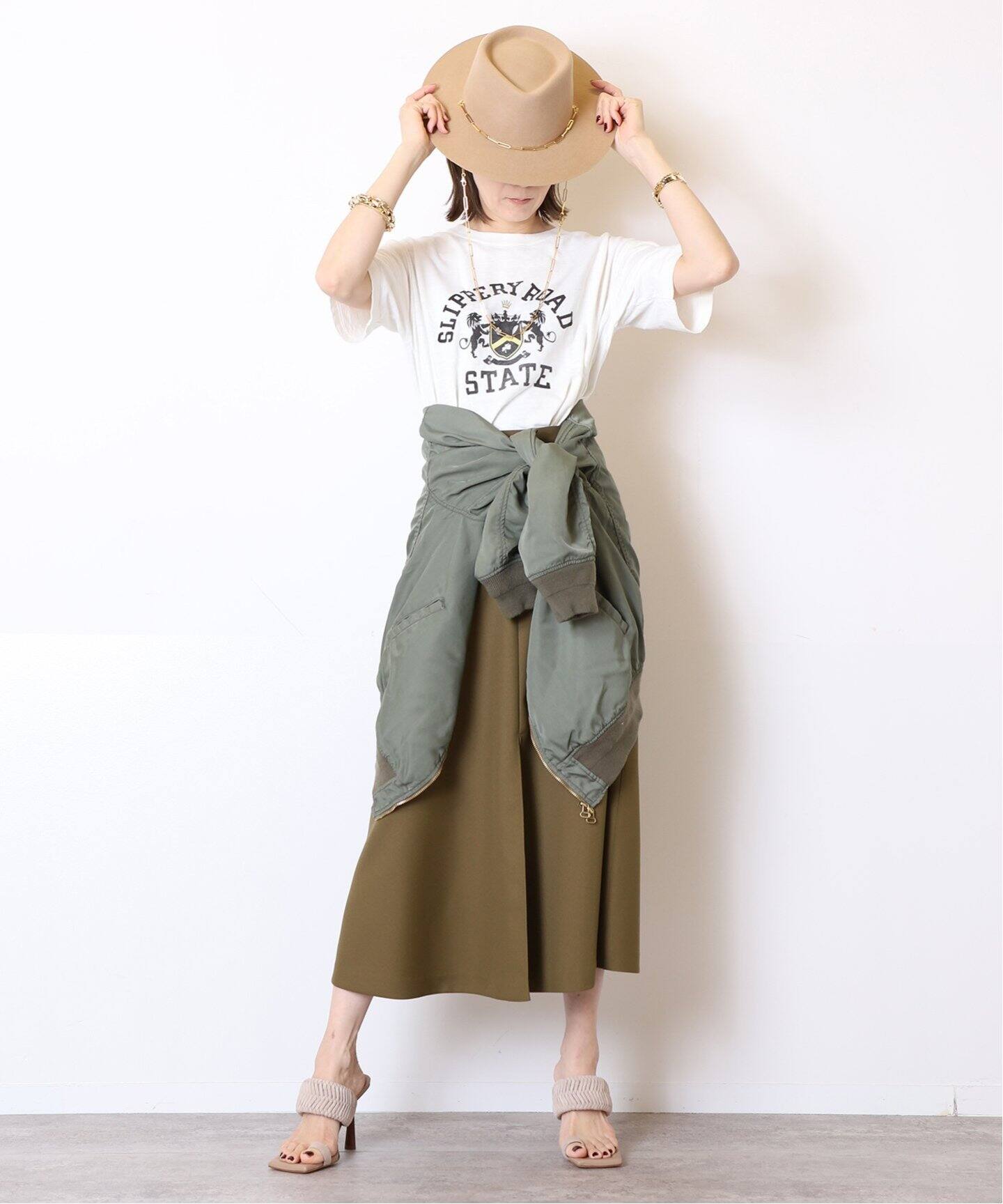 PEEP スカート（ロング・マキシ丈スカート）｜MUSE de Deuxieme Classe  