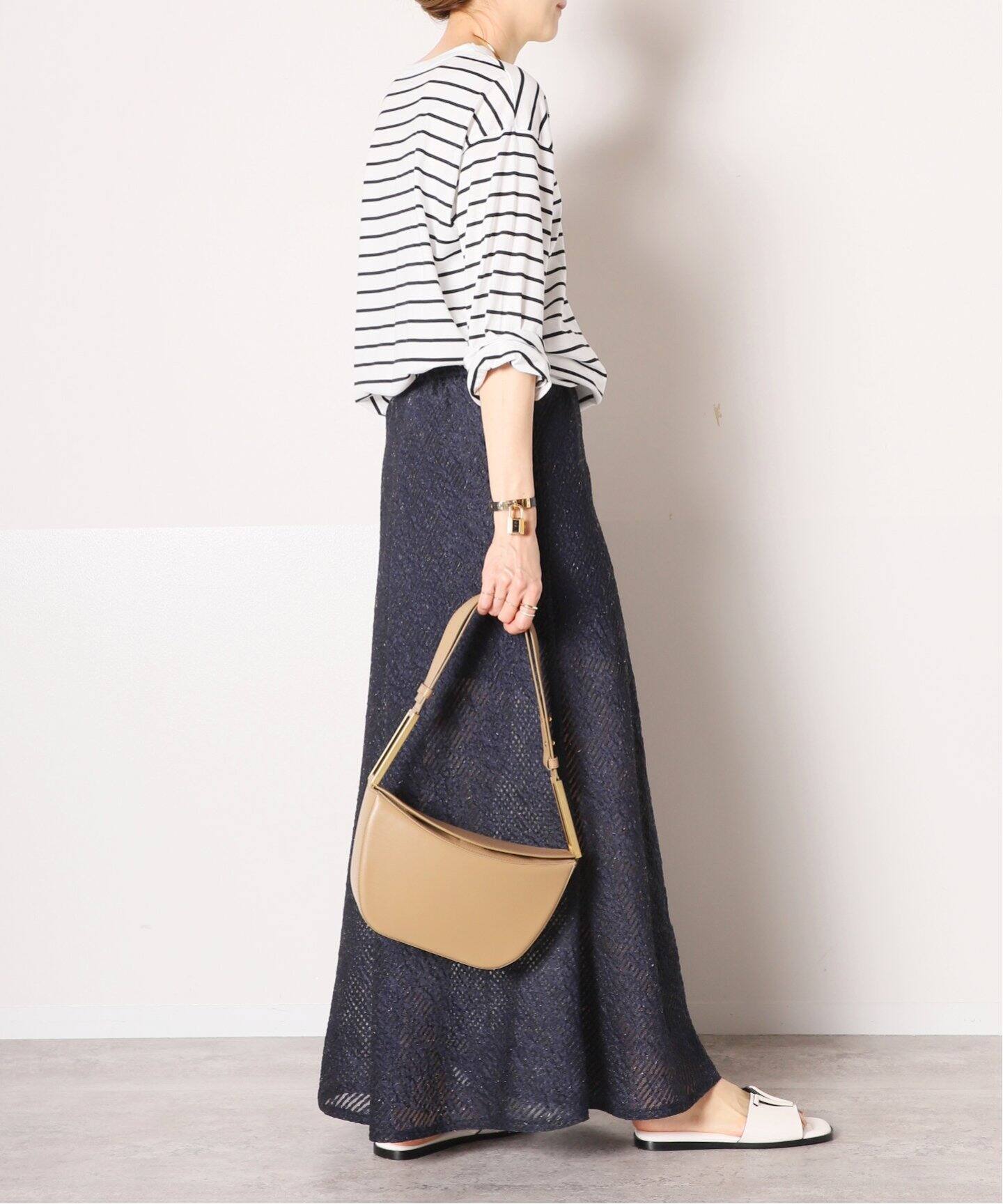 gleam スカート（ロング・マキシ丈スカート）｜MUSE de Deuxieme  