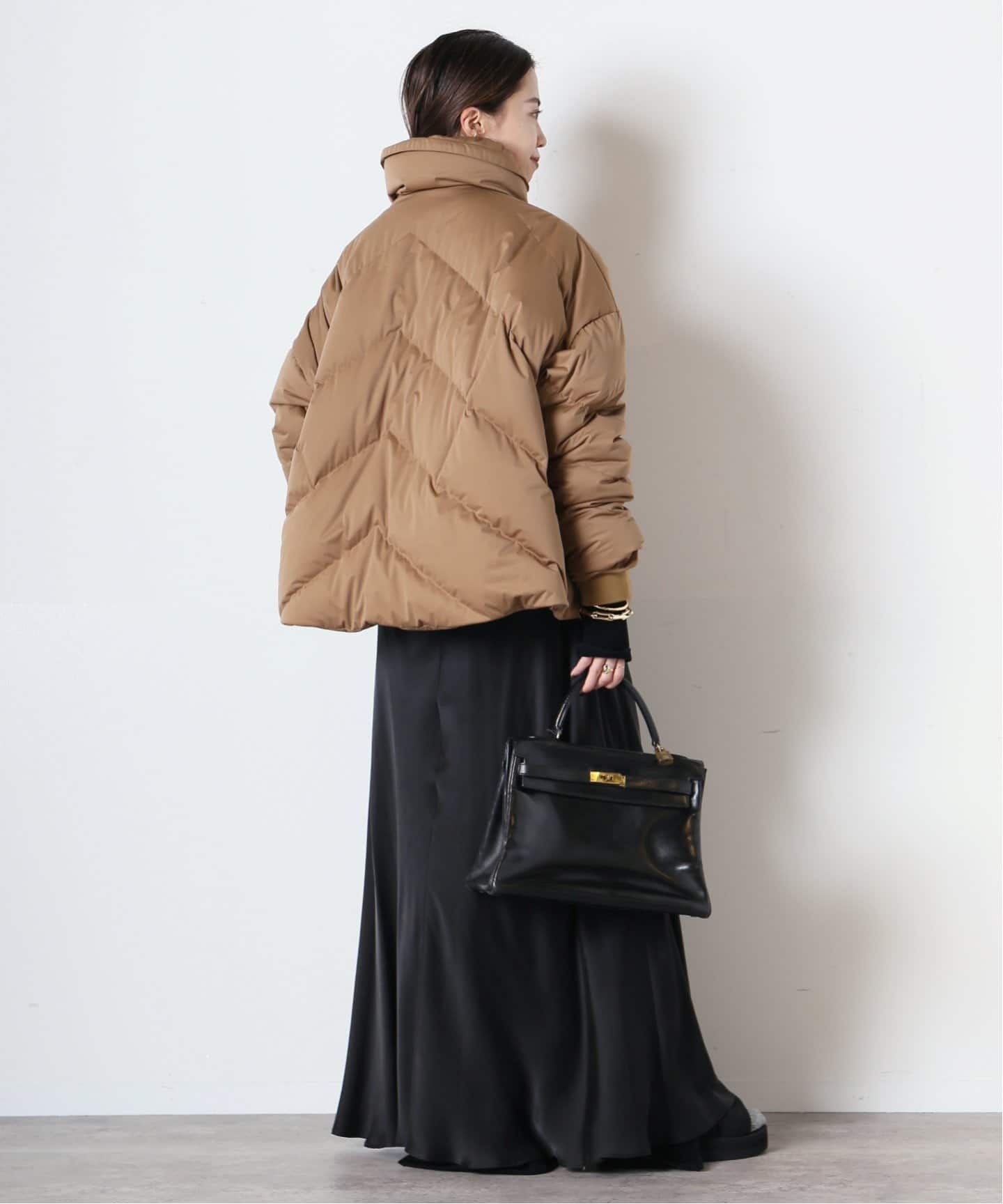 シルクサテンスカート(BLACK)|MUSE de Deuxieme Classe(ミューズ ...