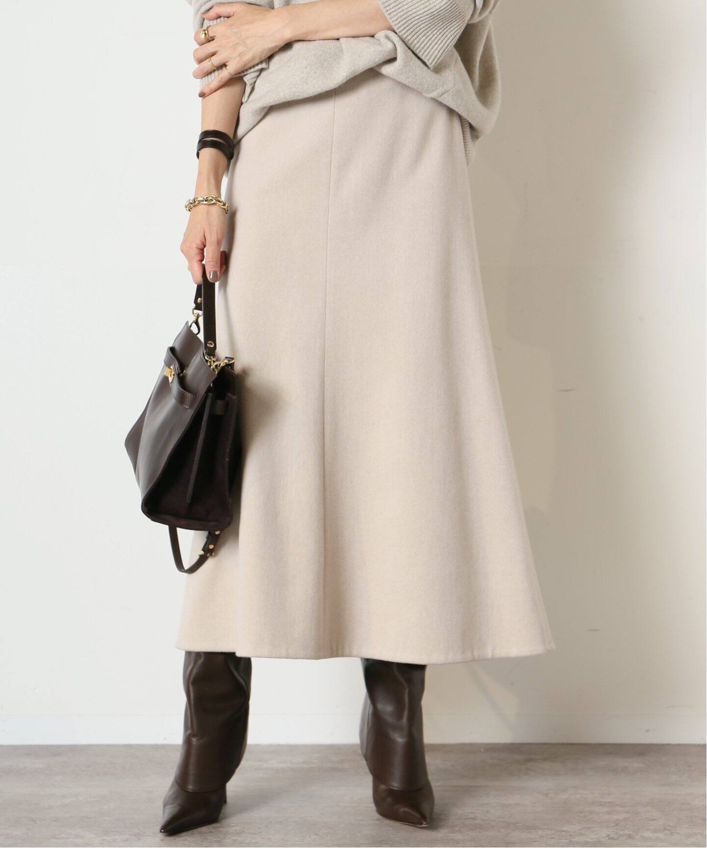 EVERDAY I LIKE FLARE スカート（ロング・マキシ丈スカート）｜MUSE de  