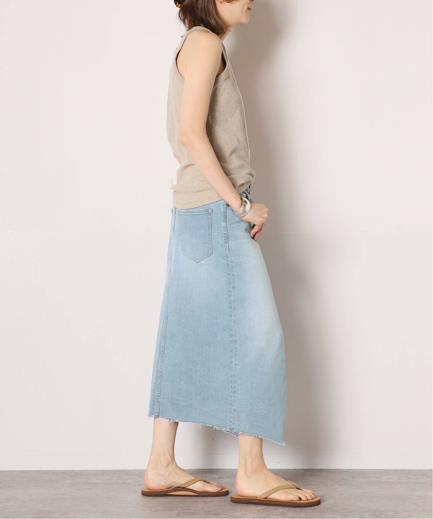 DENIM SLIT スカート（その他スカート）｜MUSE de Deuxieme Classe  