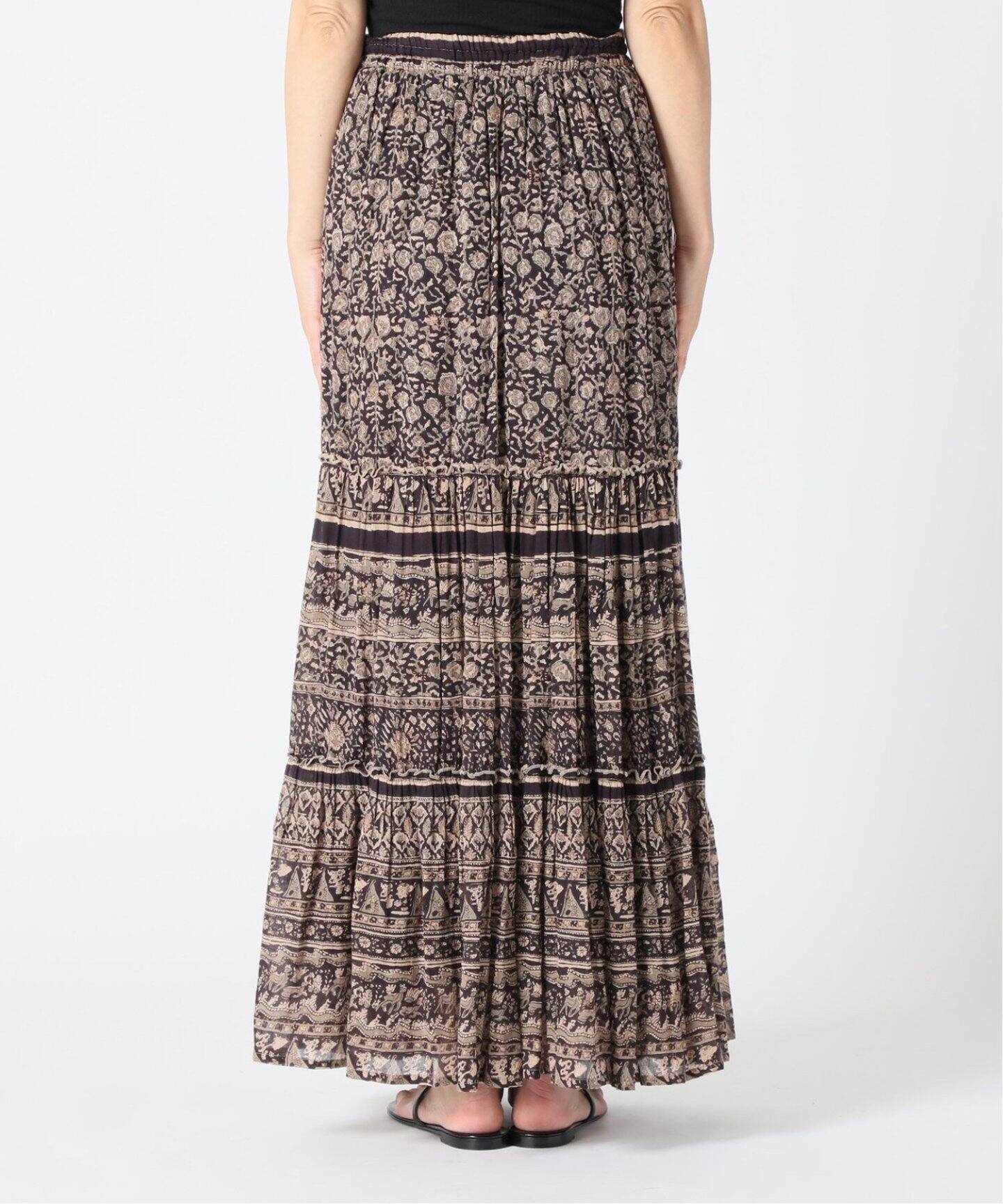 MUSE de deuxieme classe☆MABEプリントマキシスカート - フレアスカート 