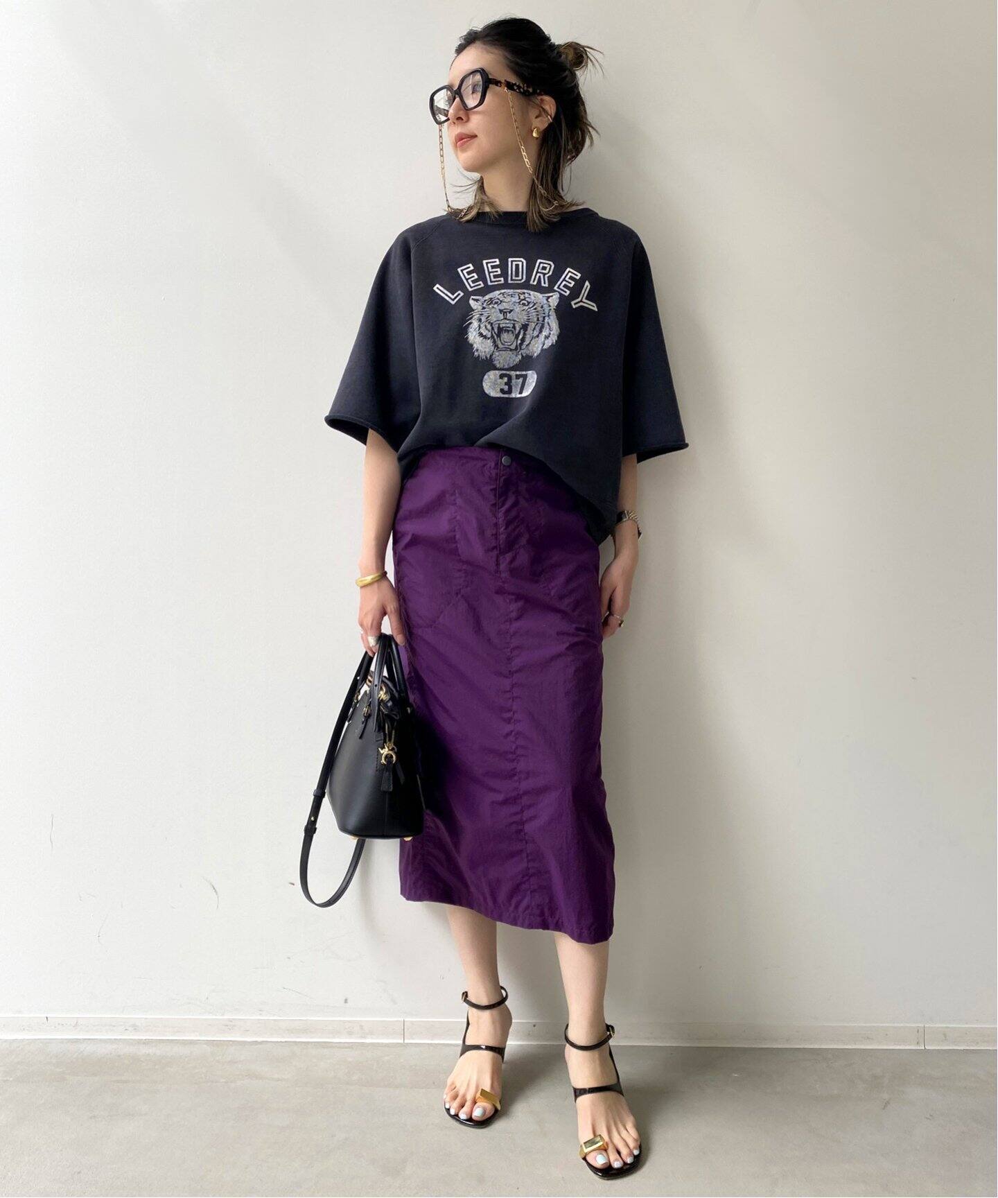 Americana/アメリカーナ】Nylon Tight Skirt（ロング・マキシ丈 ｜その他 