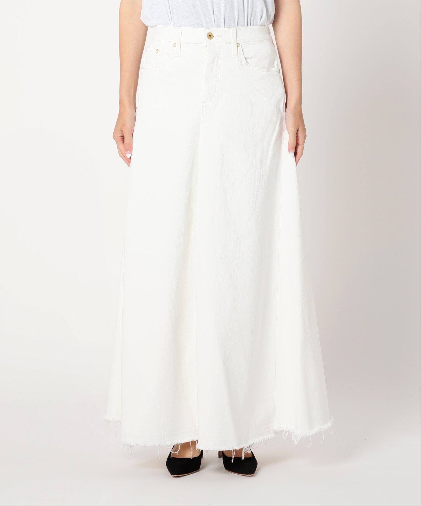 GOOD GRIEF!/グッドグリーフ】DENIM VOLUME FLARE SKIRT（ロング  