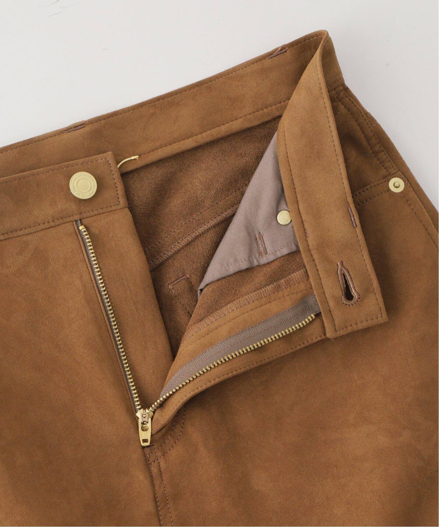 Artificial Leather Maxi Skirt（ロング・マキシ丈スカート）｜L  