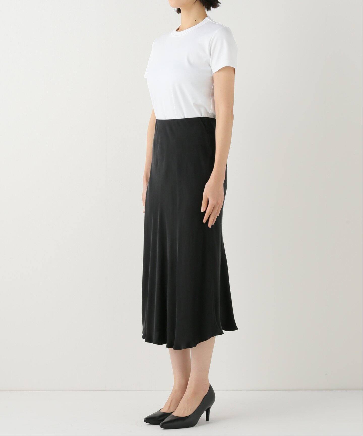 Feminity Skirt（ロング・マキシ丈スカート）｜L 
