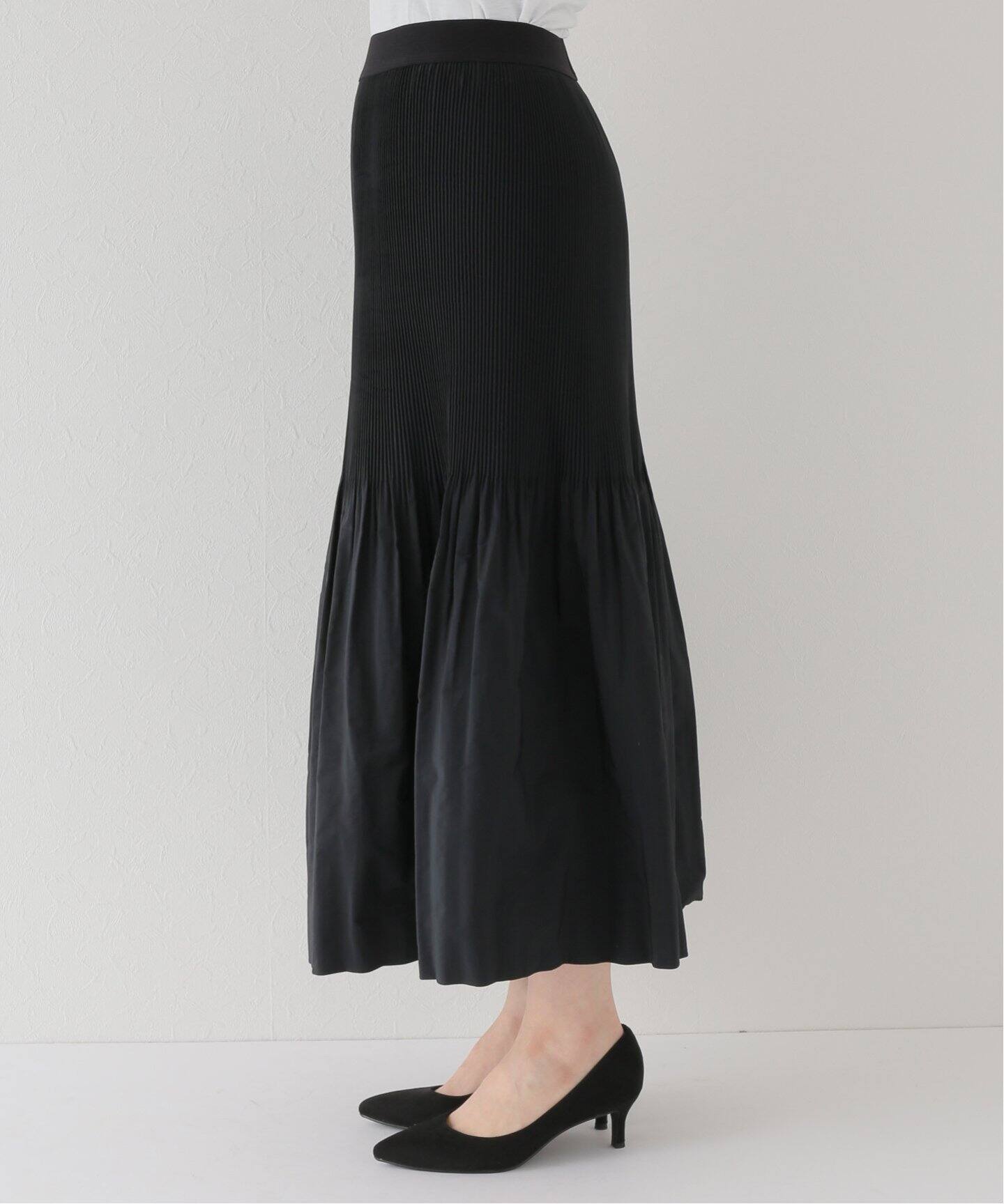 KALLMEYER/カルメイヤー】Pleats Skirt（ロング・マキシ丈スカート 