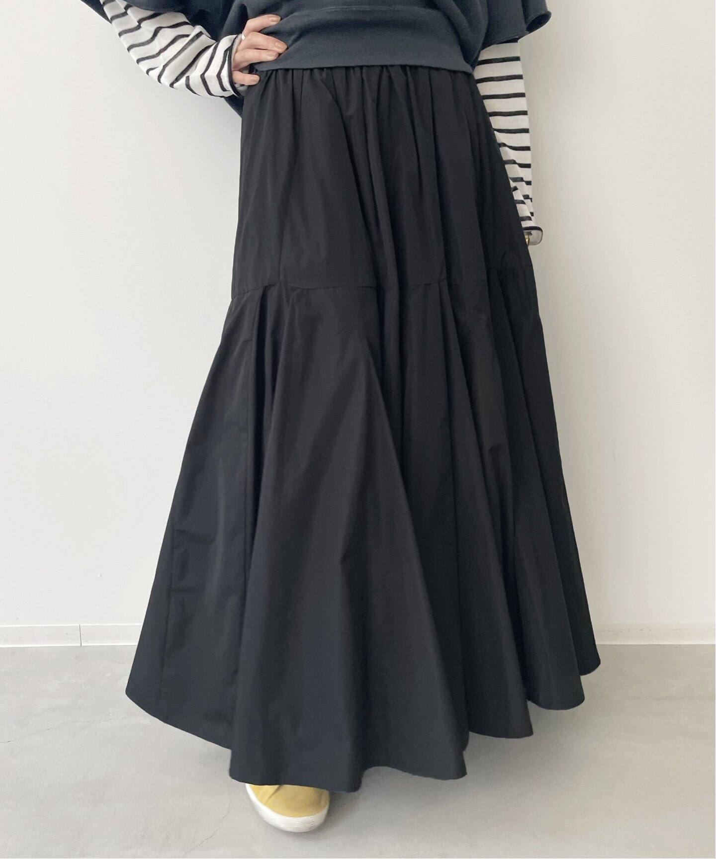 HAVEL studio/ハーヴェル スタジオ】LIMONTA FLARE SKIRT  