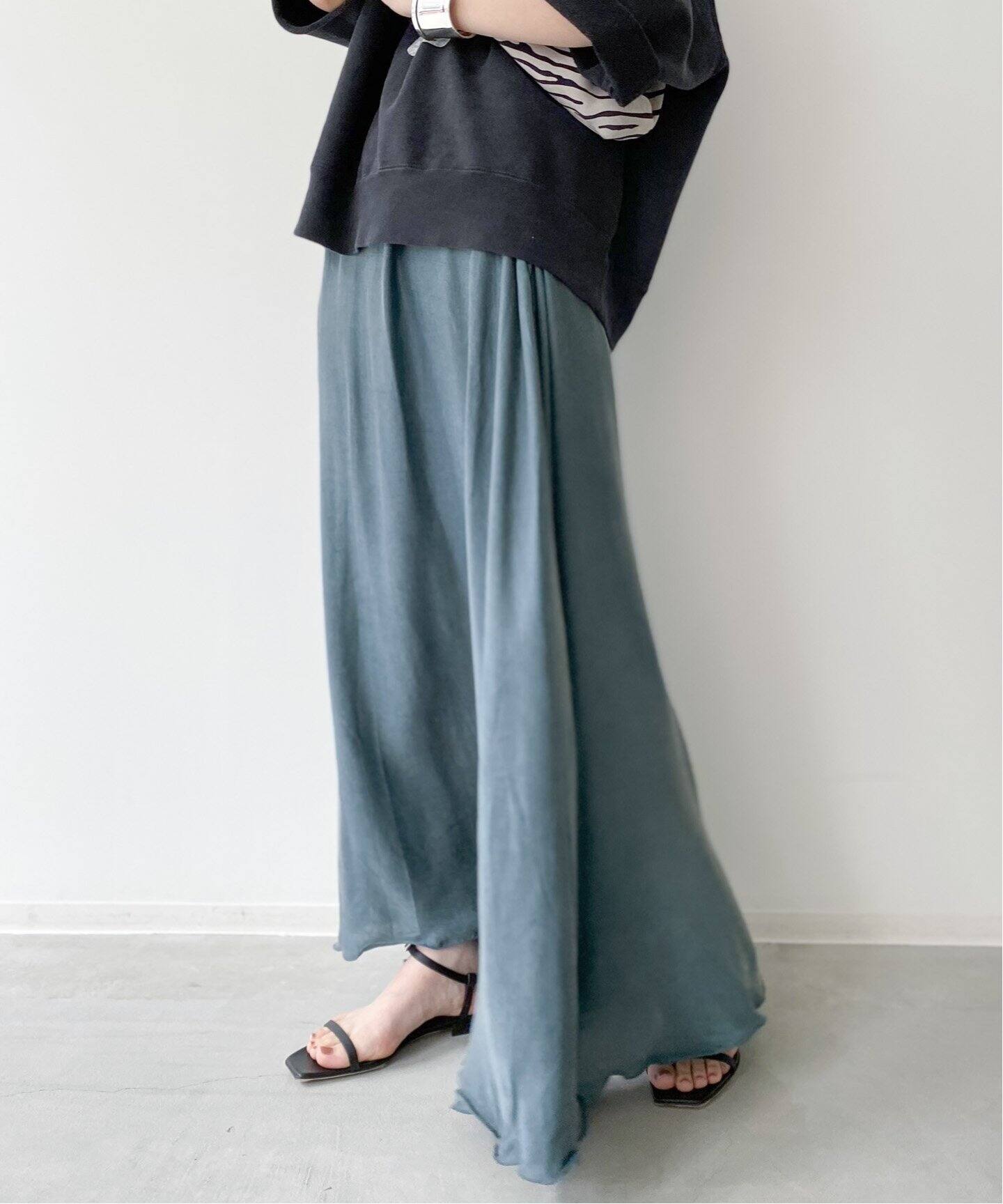 MES DEMOISELLES/メドモアゼル】LONG SKIRT（ロング・マキシ丈スカート 