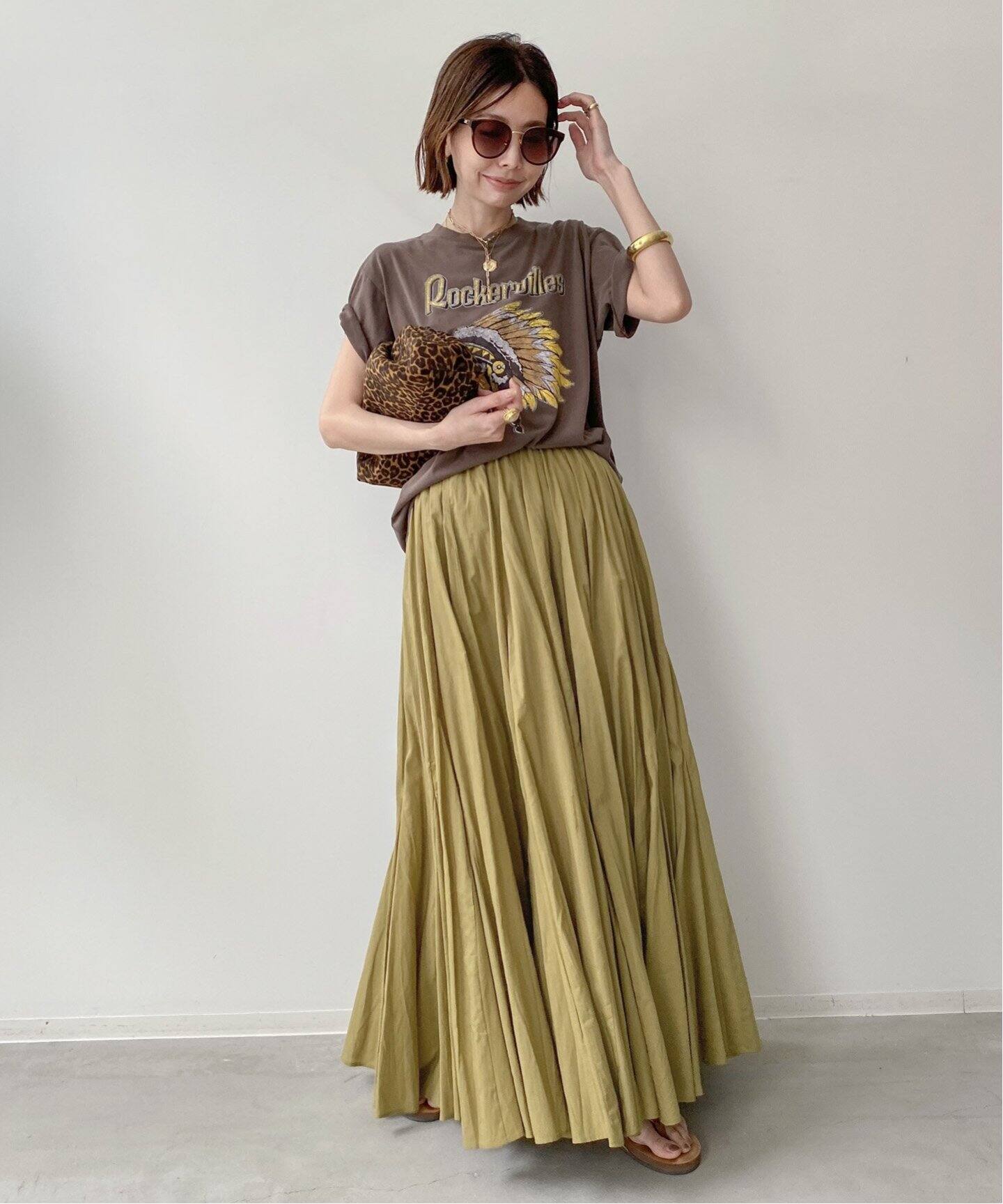 MARIHA/マリハ】SKIRT（ロング・マキシ丈スカート）｜L 