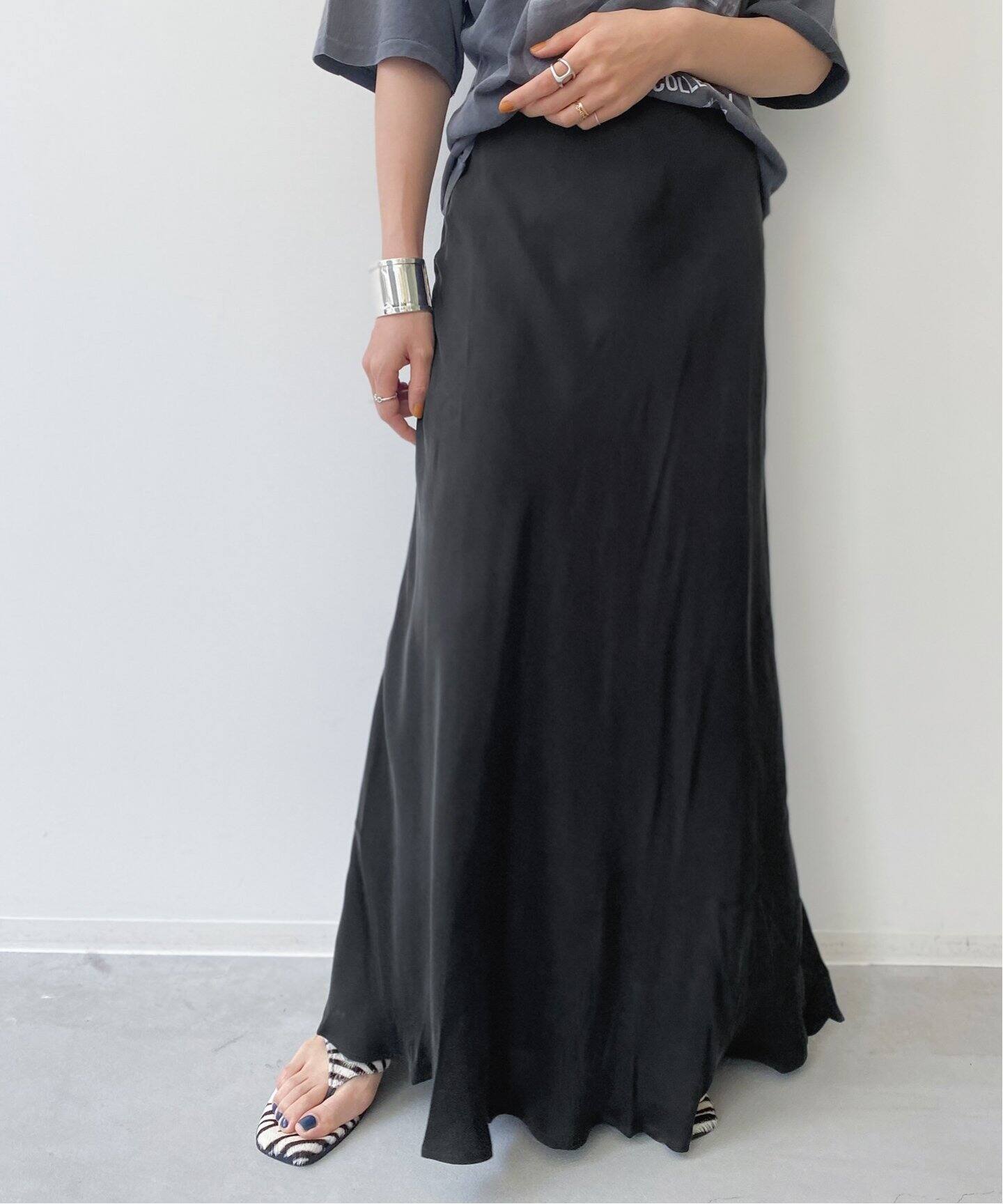 SHAINA MOTE/シャイナモート】FLARE SKIRT（ロング・マキシ丈スカート  