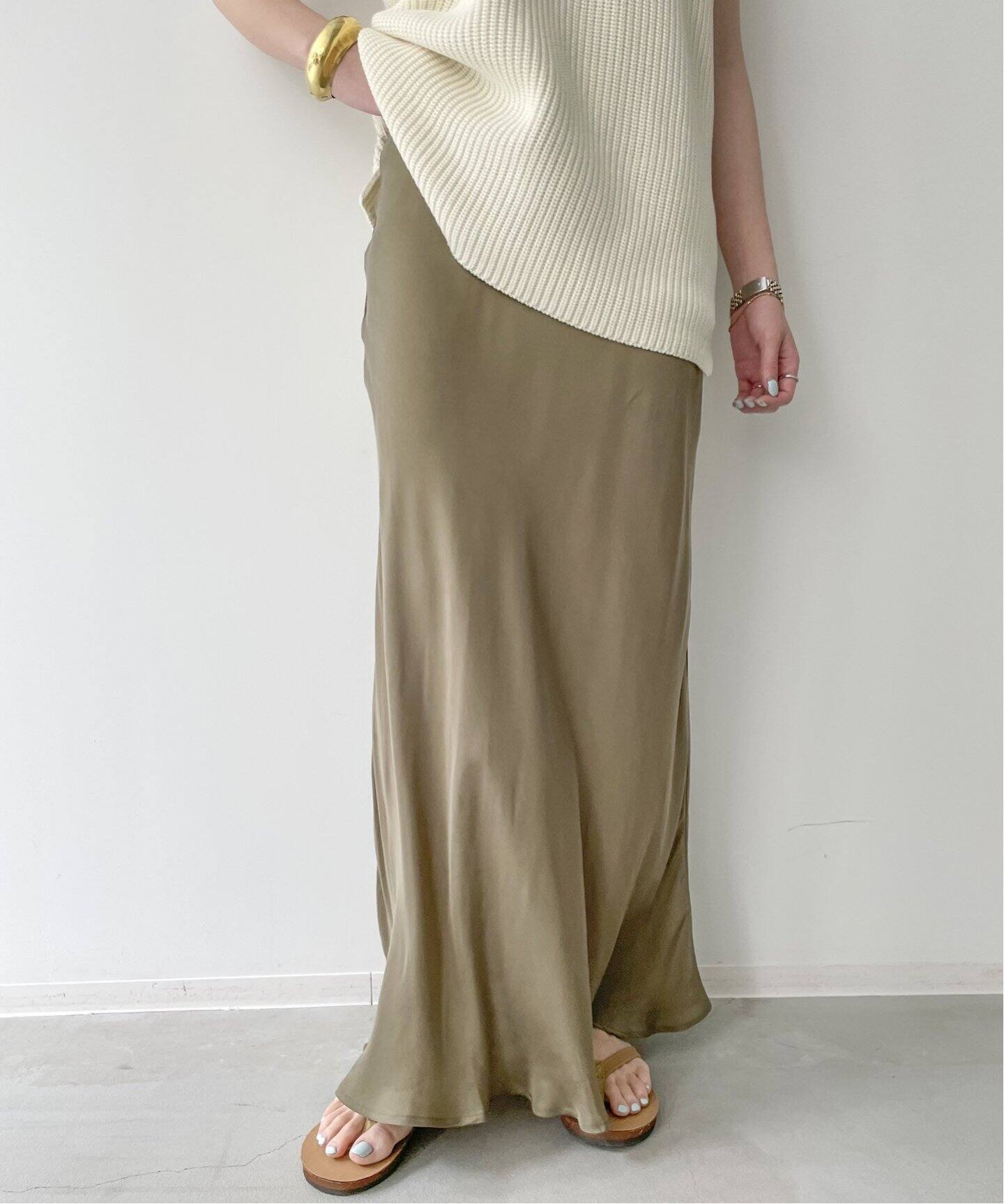 SHAINA MOTE/シャイナモート】FLARE SKIRT（ロング・マキシ丈スカート  