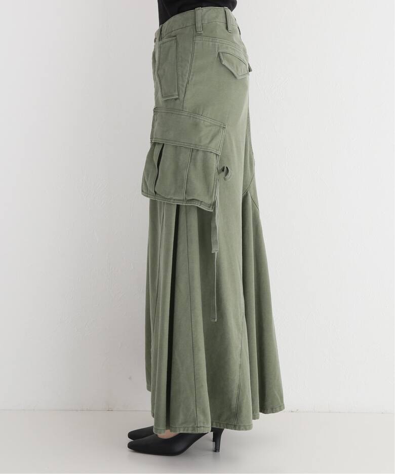 MADISONBLUE/マディソンブルー】CARGO LONG SKIRT REMAKE LBS（ロング 