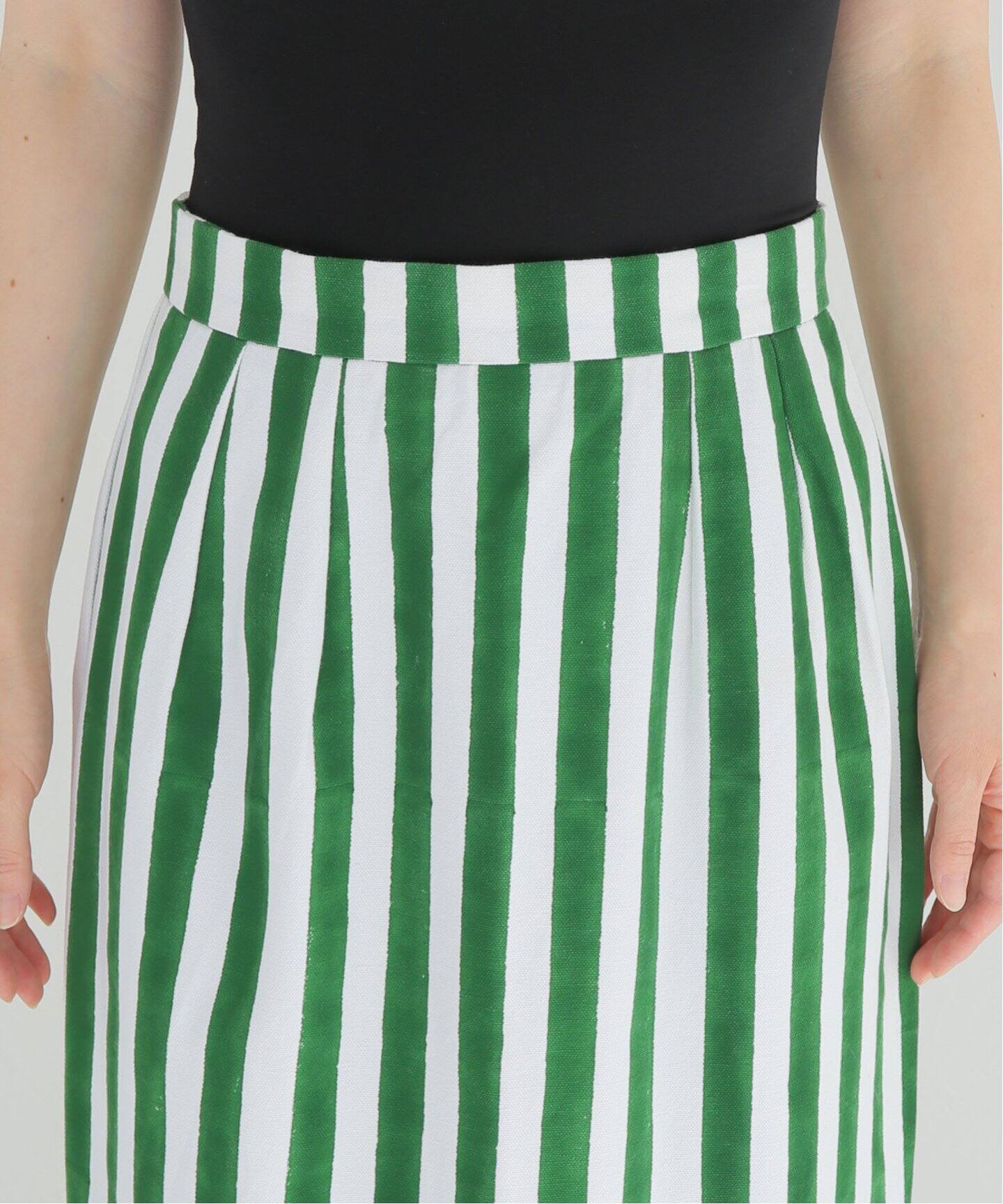 SZ Blockprints/エスゼットブロックプリント】Canvas Skirt（ロング 