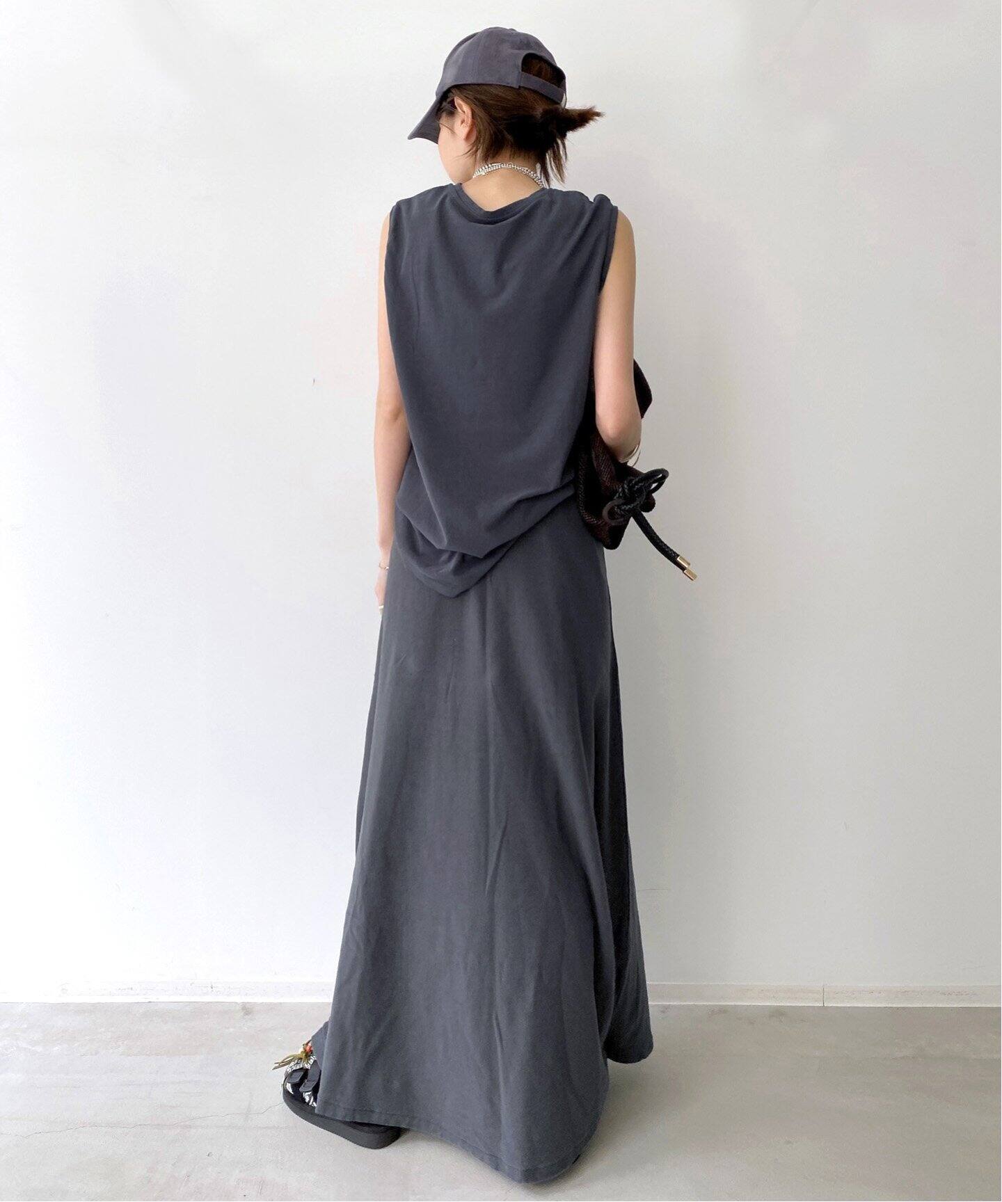 アパルトモンGREY CHORD Maxi Skirt カーキ34 - その他