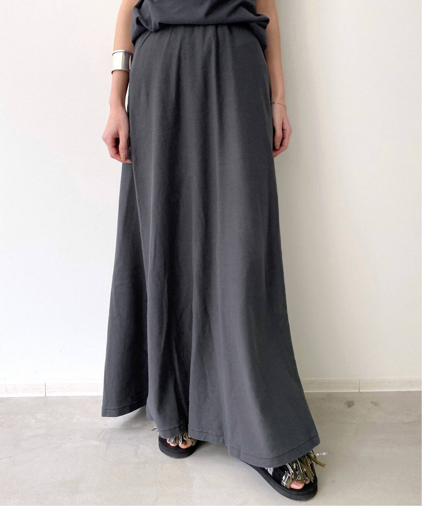 GREY CHORD/グレイコード】Maxi Skirt（ロング・マキシ丈スカート）｜L 