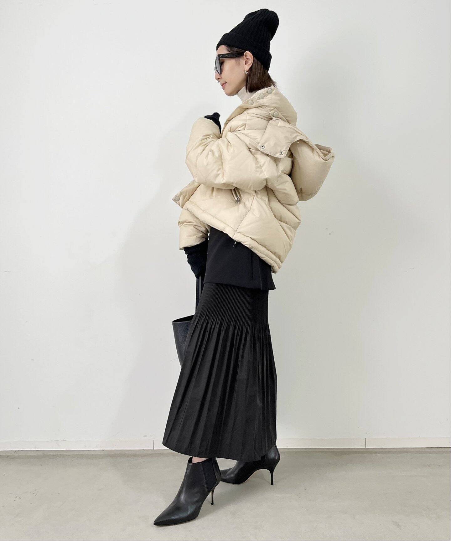 KALLMEYER/カルメイヤー】Pleats Skirt（ロング・マキシ丈スカート  