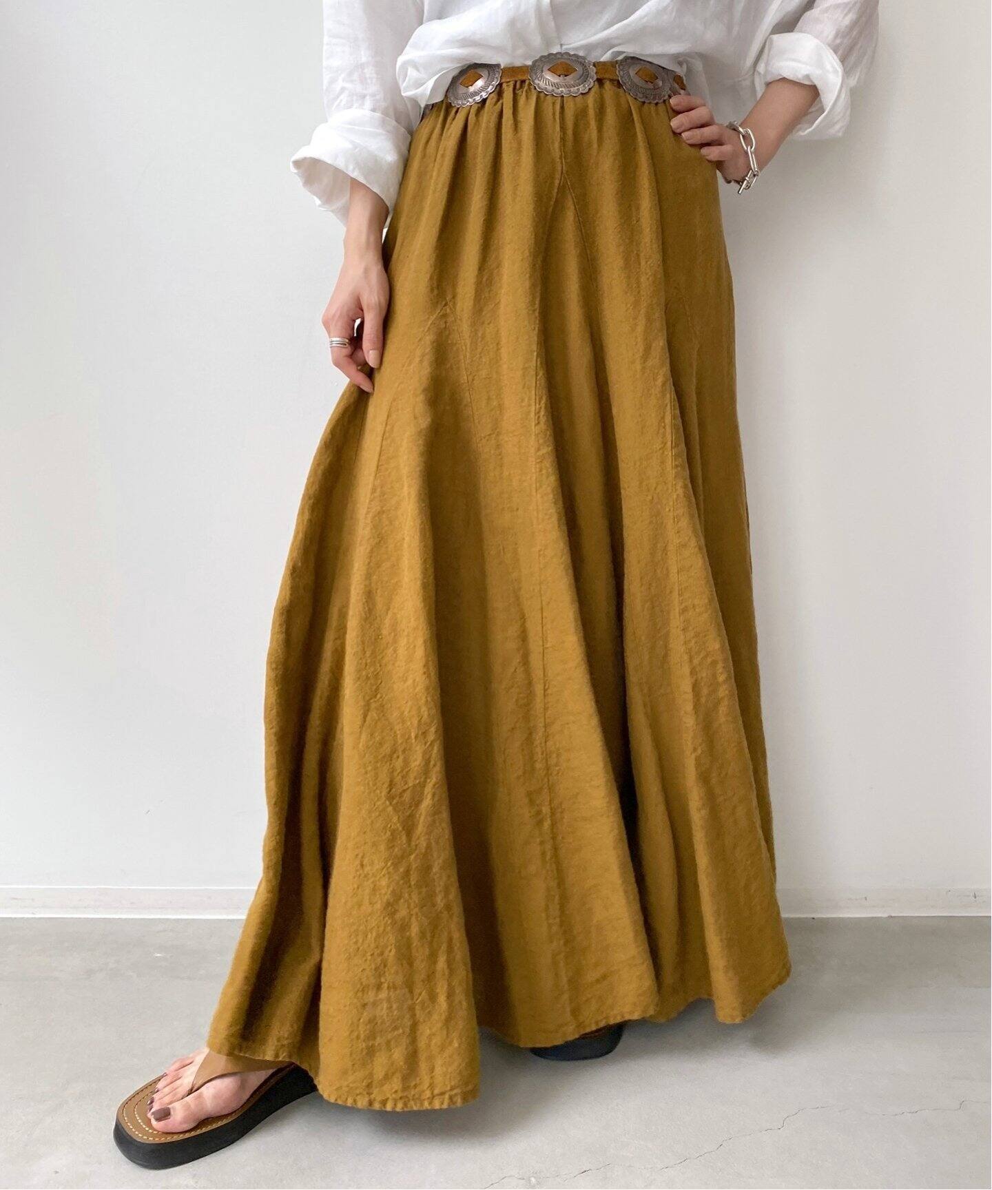 Maison De Vacances/メゾン ド バカンス】Flare Skirt（ロング・マキシ  