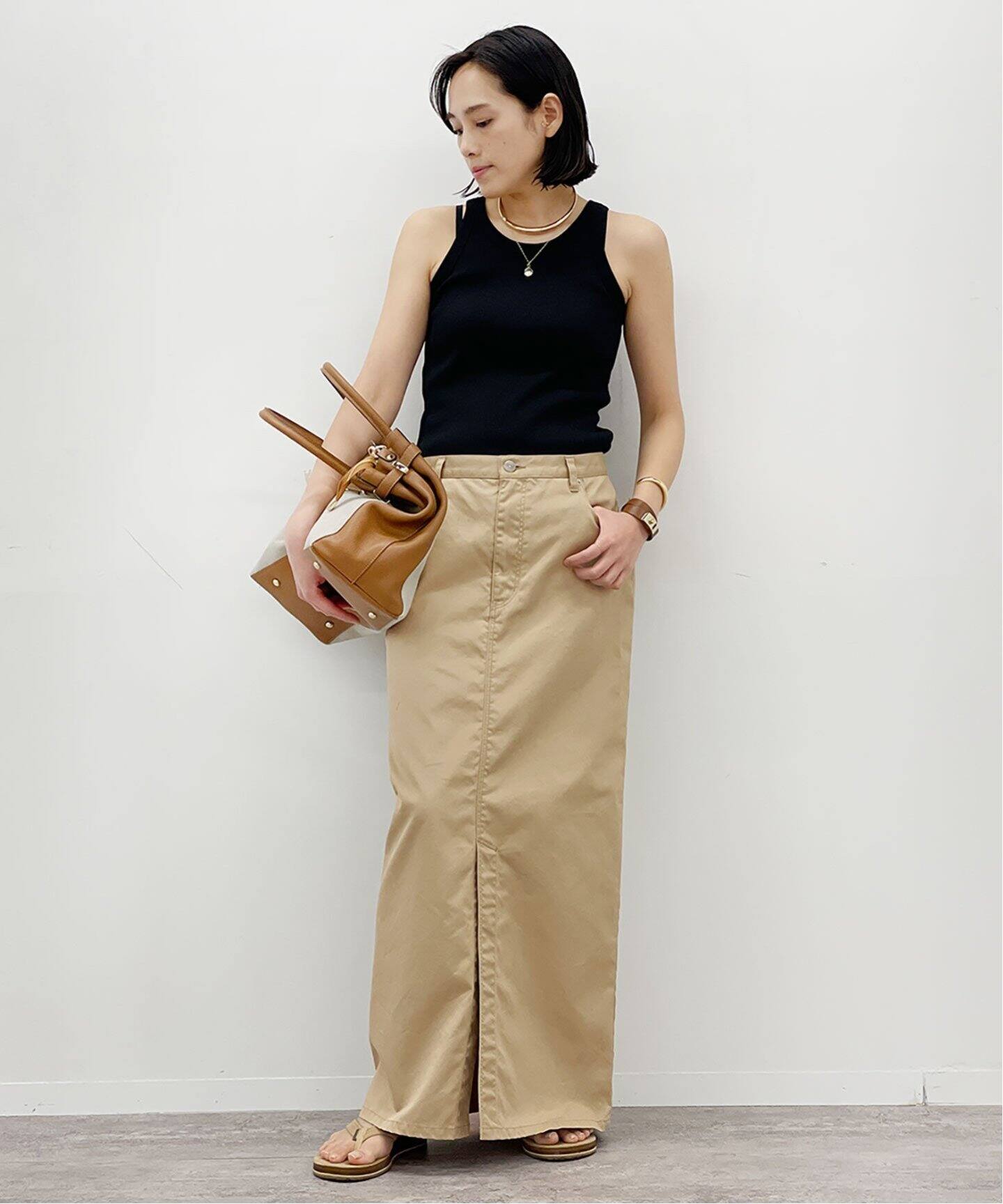 SCENTOF ハイカウントスカート（ロング・マキシ丈スカート）｜AP  