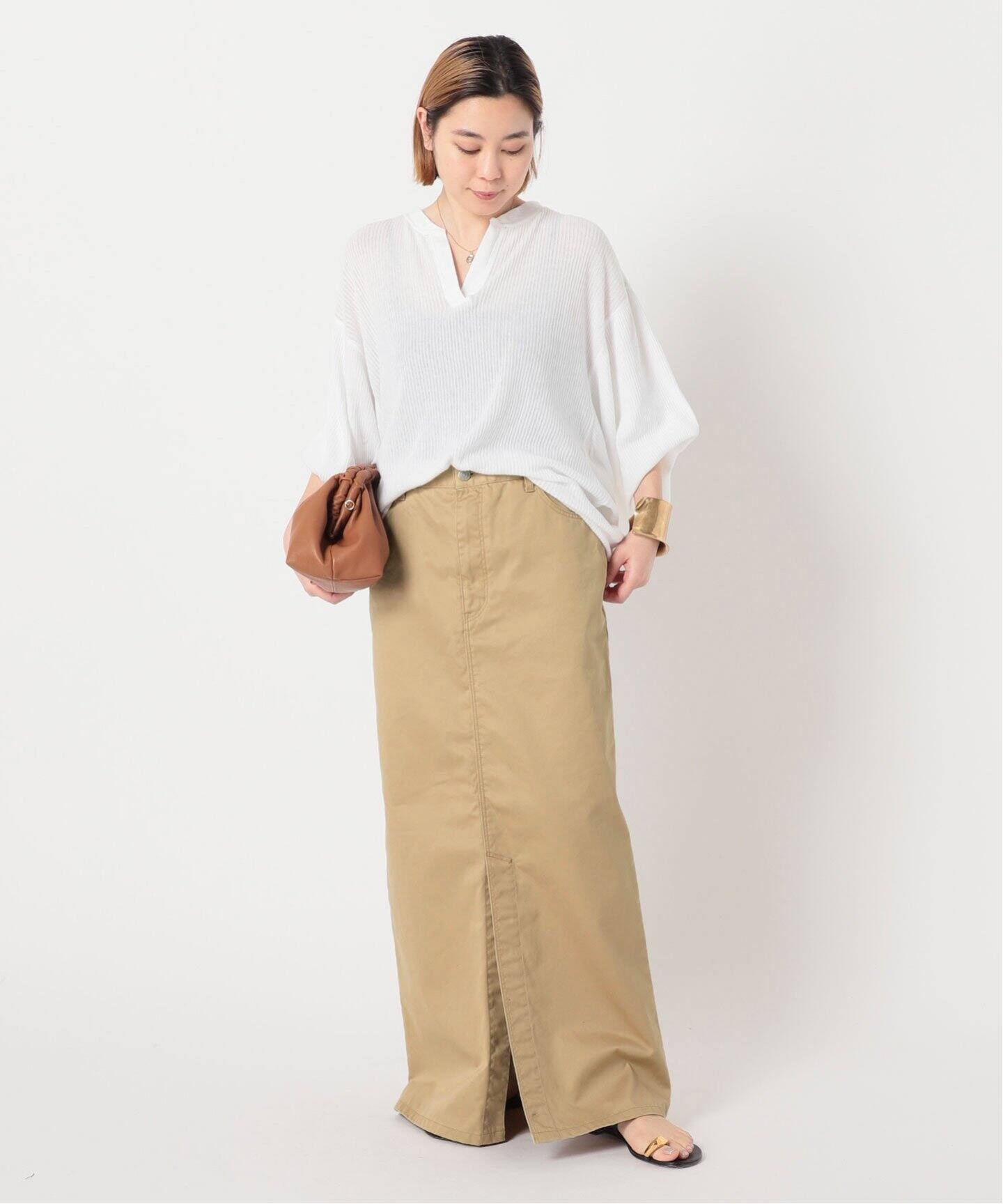 SCENTOF ハイカウントスカート（ロング・マキシ丈スカート）｜AP  