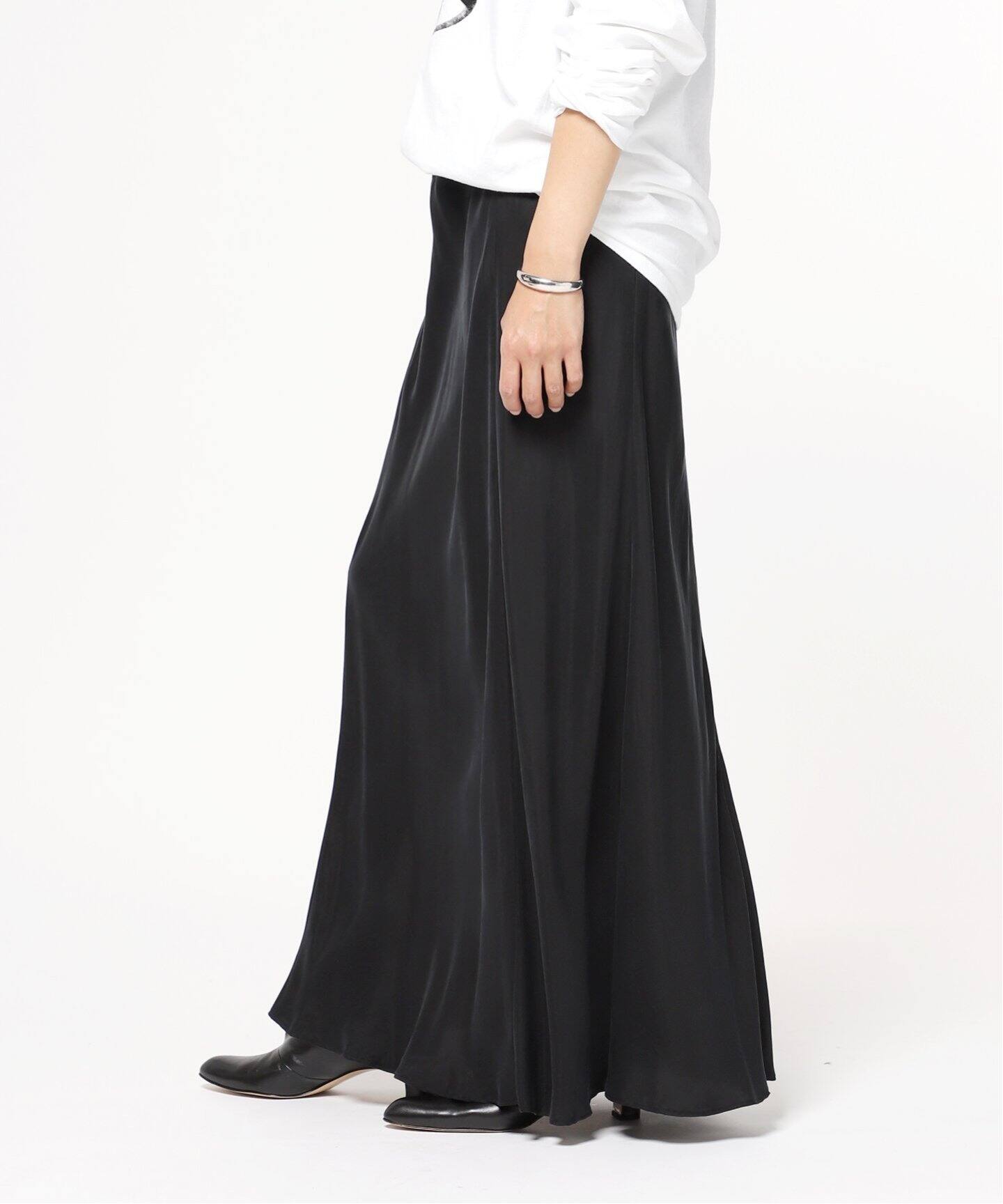 追加》Newフィブリルキュプラスカート（ロング・マキシ丈スカート  