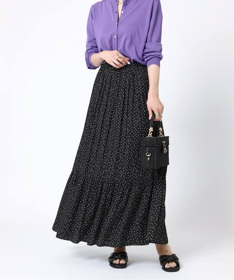 ドットティアードスカート B C Stock ベーセーストック 公式のファッション通販 Baycrew S Store