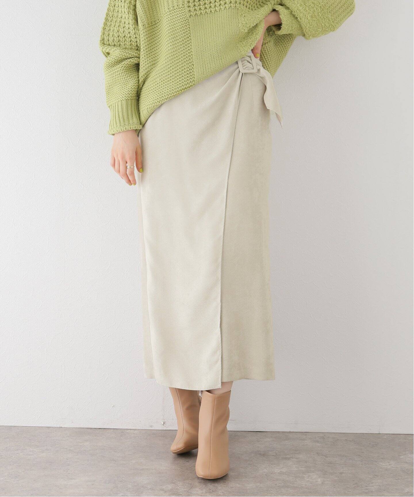 プラージュ Natural Stretch タイト スカート（LES ATELIERS FRANCAIS  