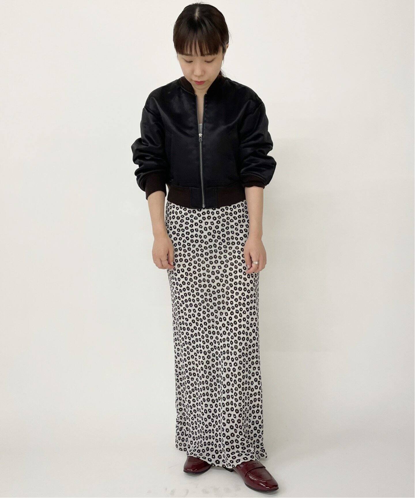 EDIT.FOR LULU】ブラウン38 マキシスカート 