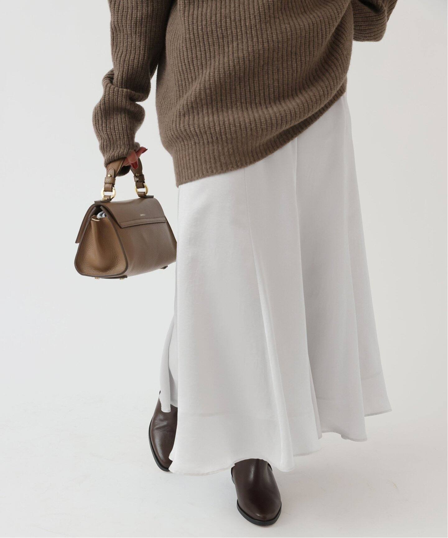 サテンフレアスカート（その他スカート）｜IENA（イエナ）の通販  