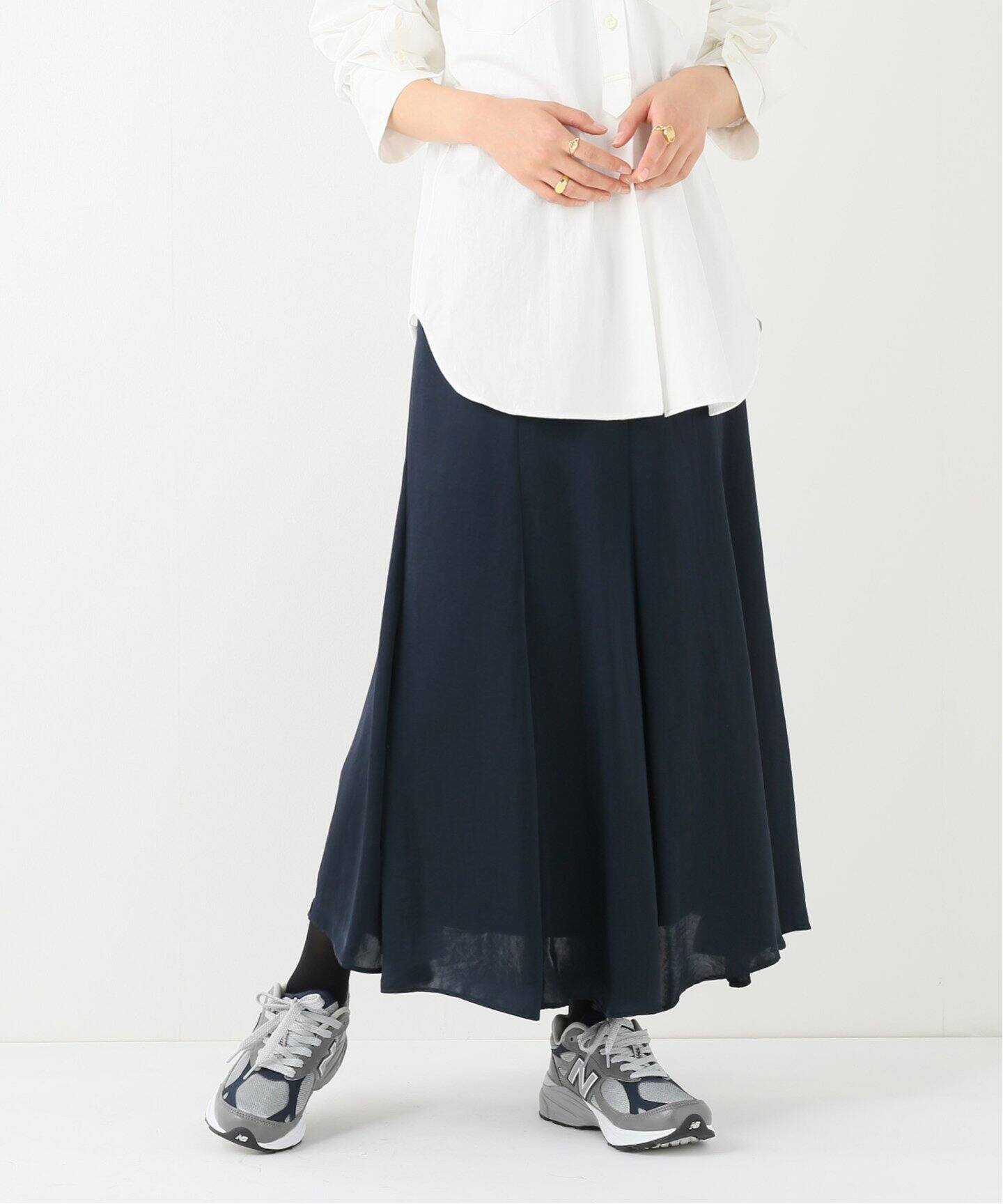 サテンフレアスカート（その他スカート）｜IENA（イエナ）の通販  