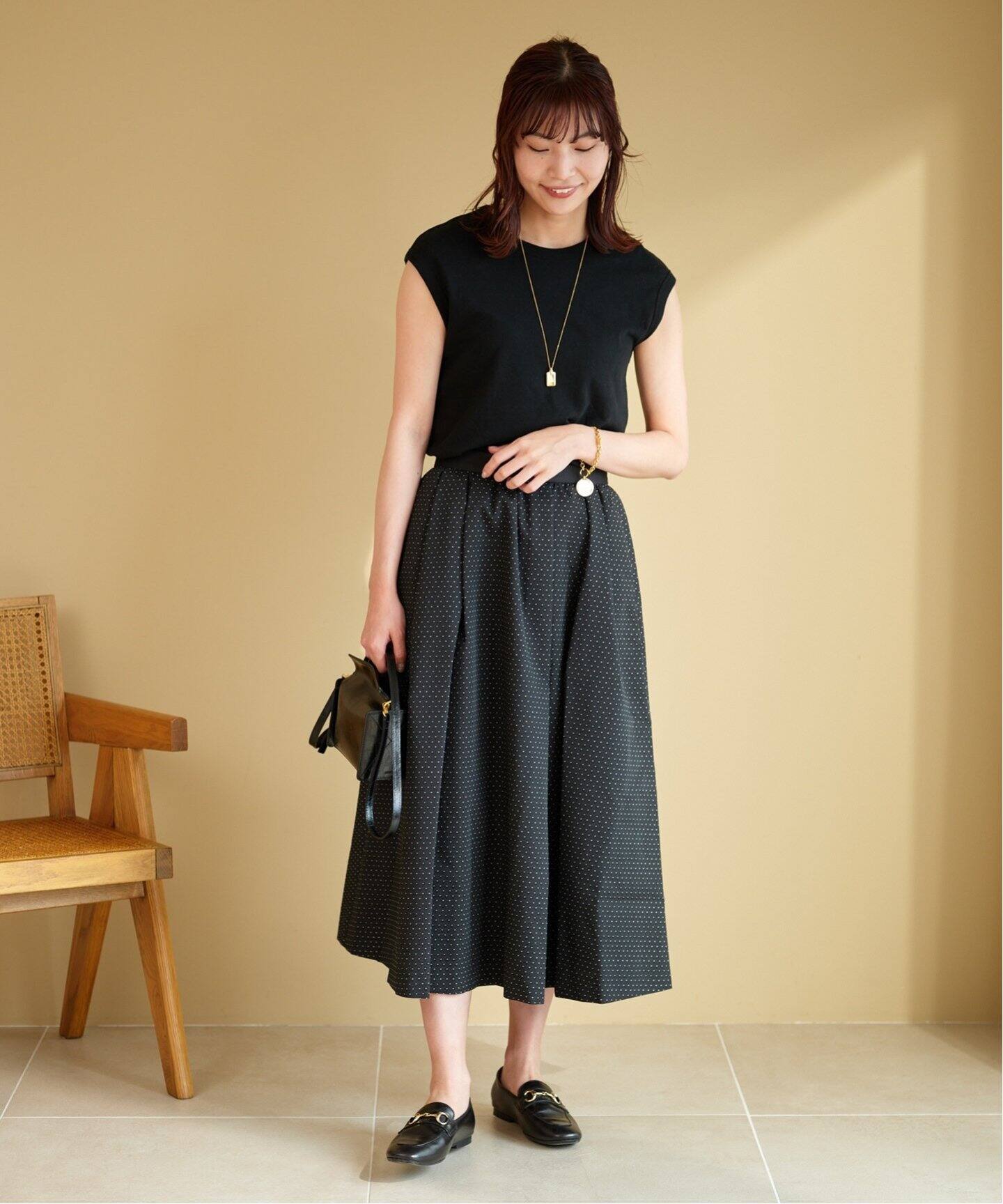 追加3》DOT ジャガードタックスカート ◇（その他スカート）｜IENA  