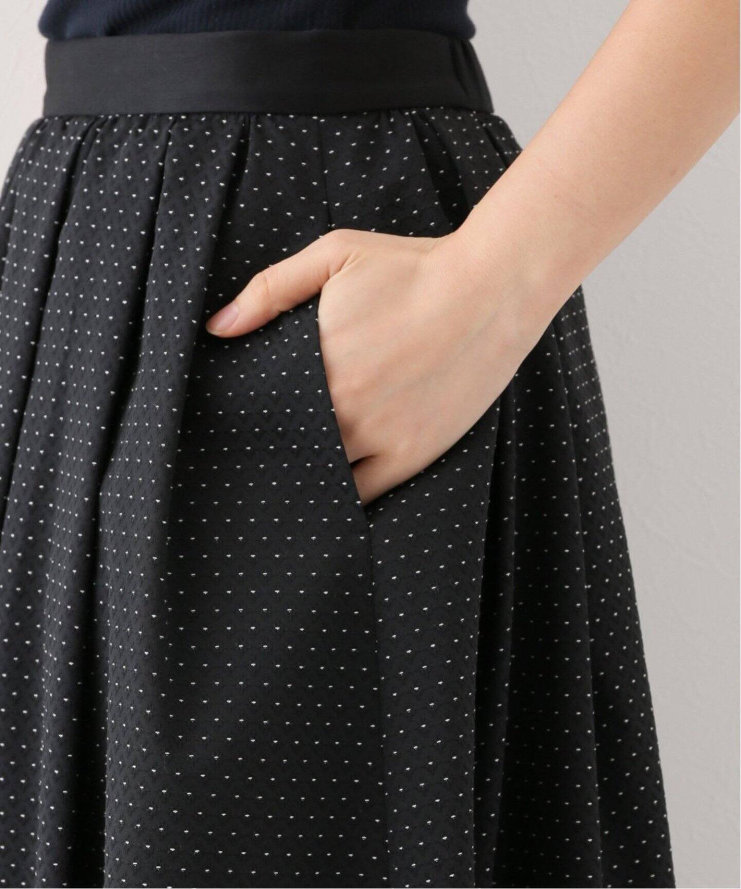 追加3》DOT ジャガードタックスカート ◇（その他スカート）｜IENA  