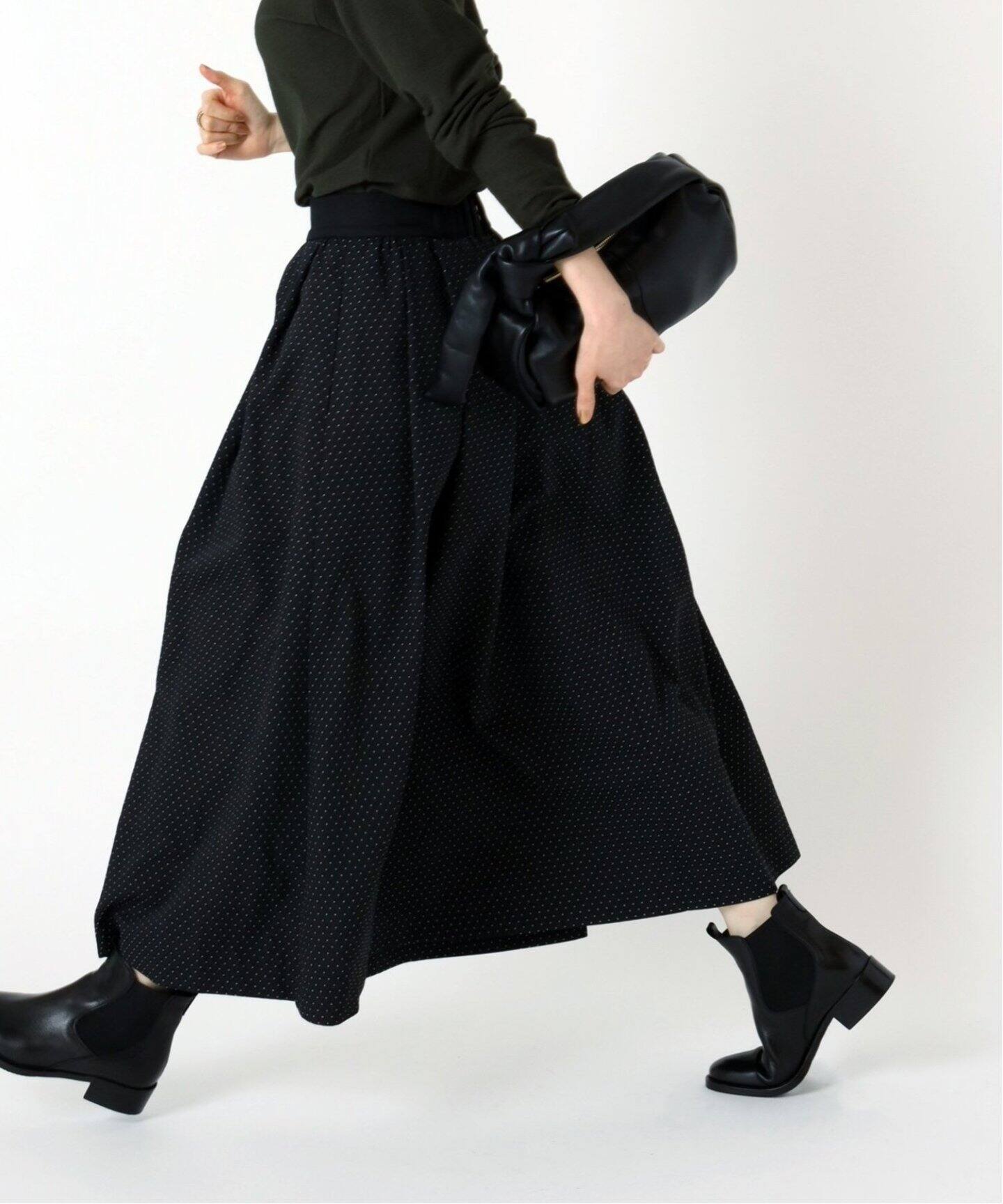 追加3》DOT ジャガードタックスカート ◇（その他スカート）｜IENA  